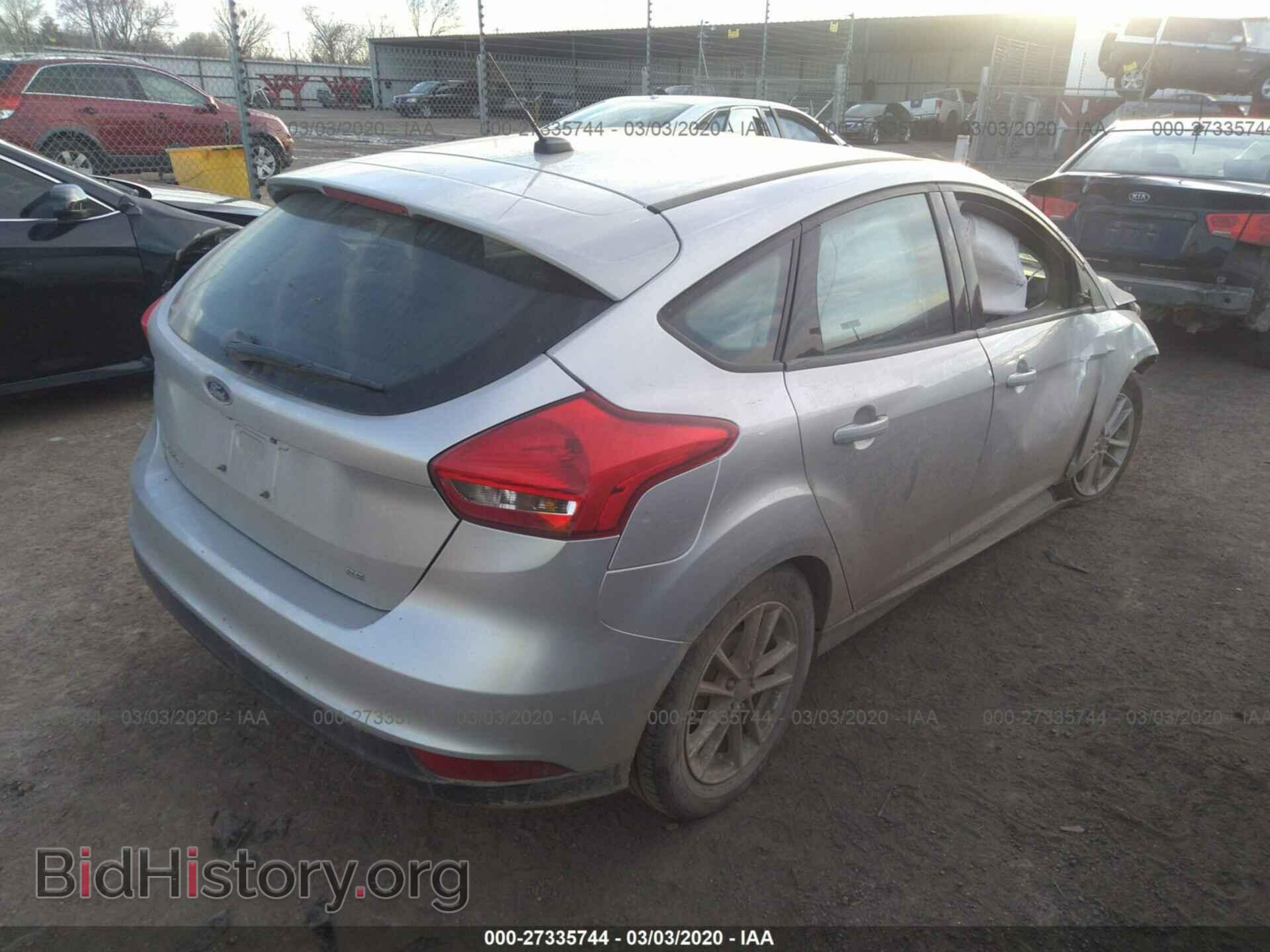 2018 FORD FOCUS - VIN: 1FADP3K22JL206276 - Фото 4
