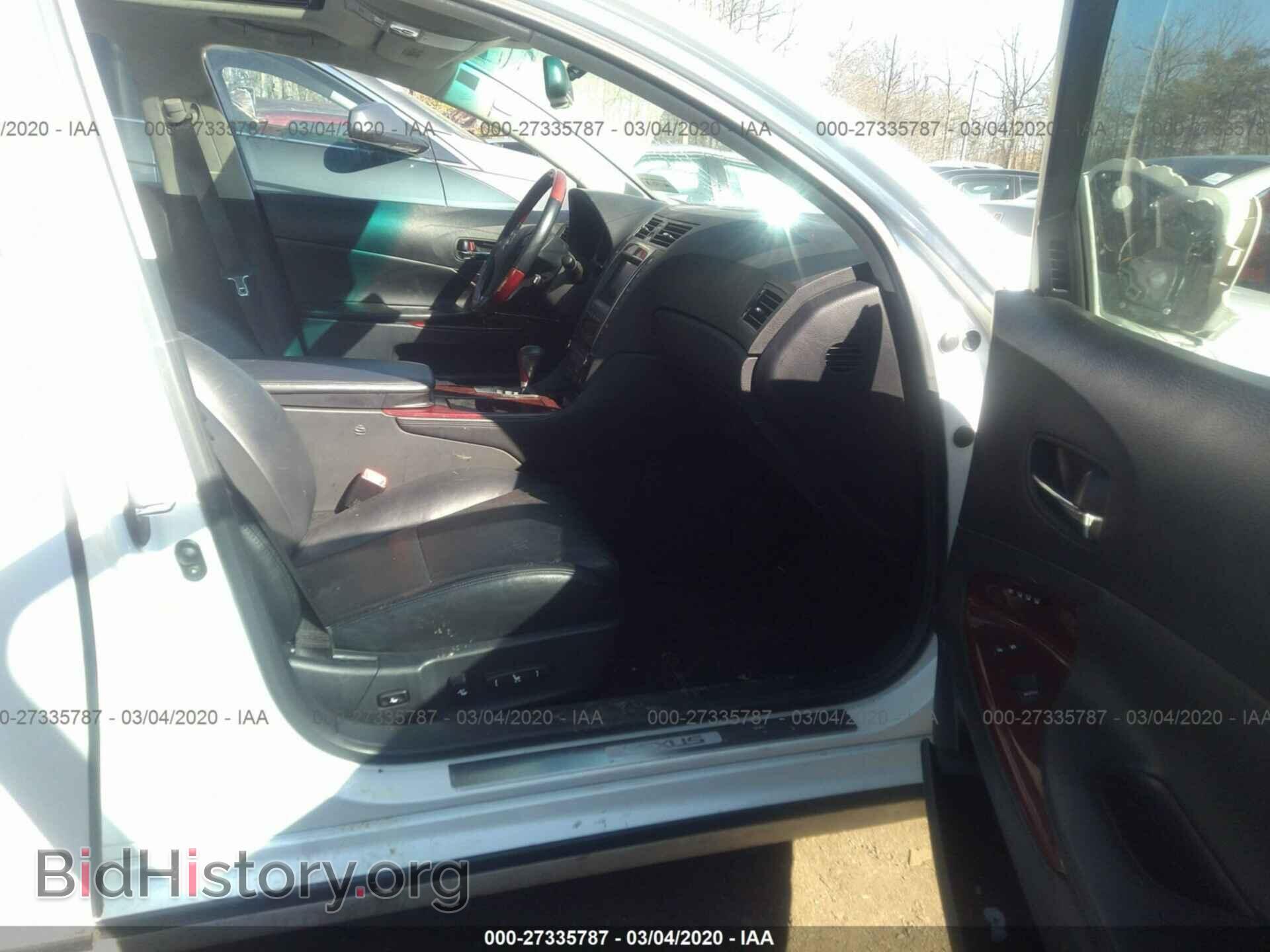 2009 LEXUS GS - VIN: JTHCE96S890023498 - Фото 5