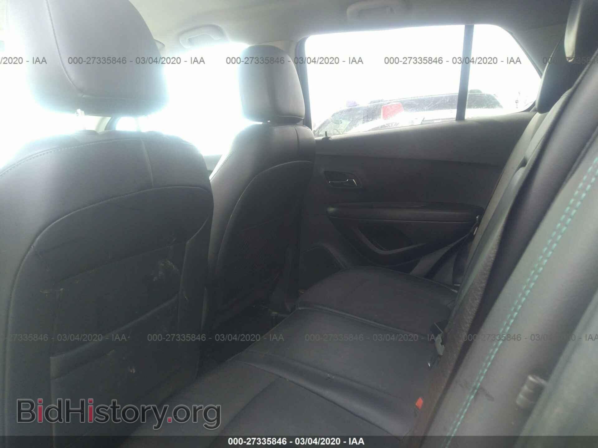 2015 CHEVROLET TRAX - VIN: KL7CJRSB2FB233370 - Фото 8