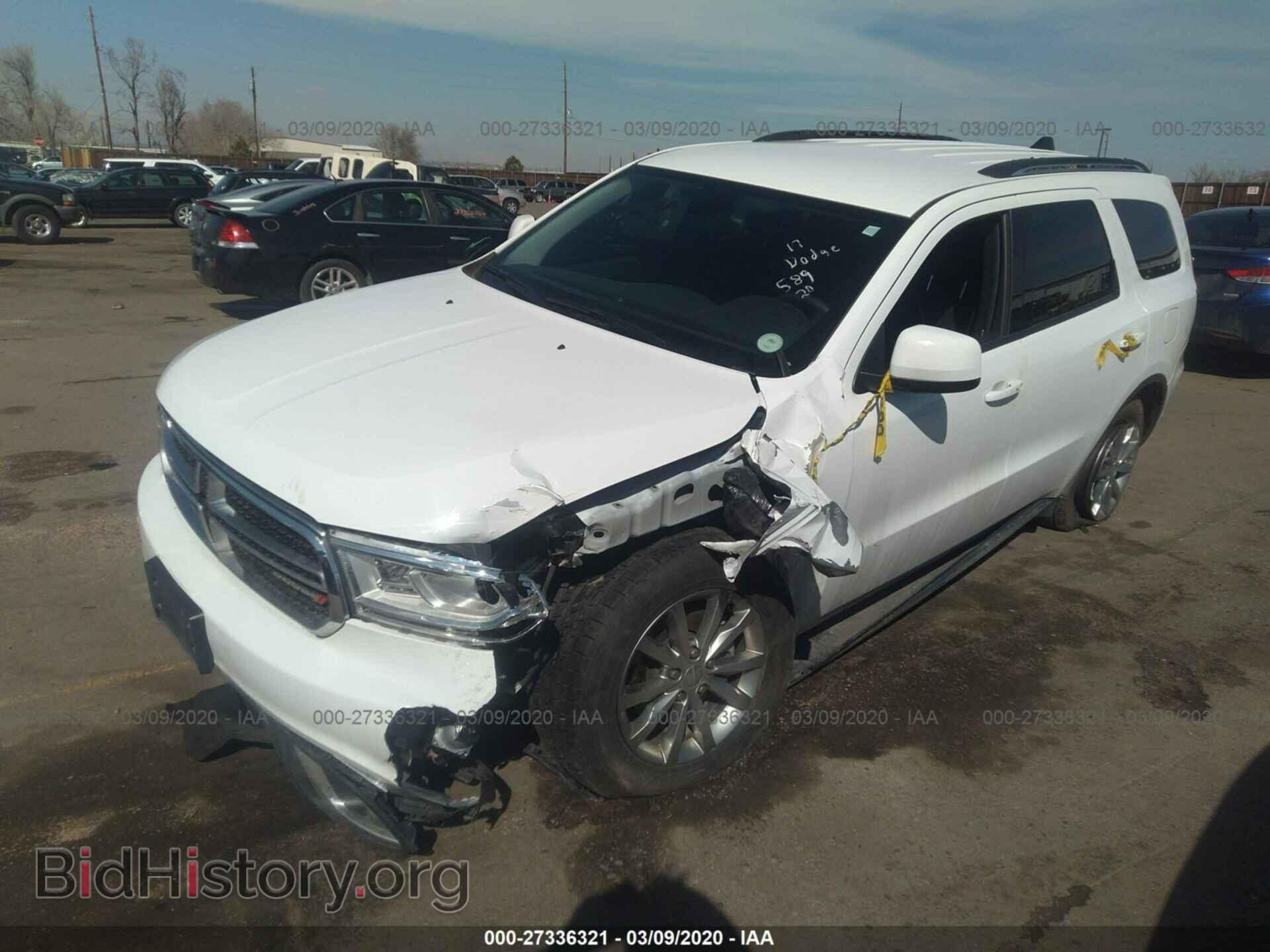 2017 DODGE DURANGO - VIN: 1C4RDJAG6HC817075 - Photo 2