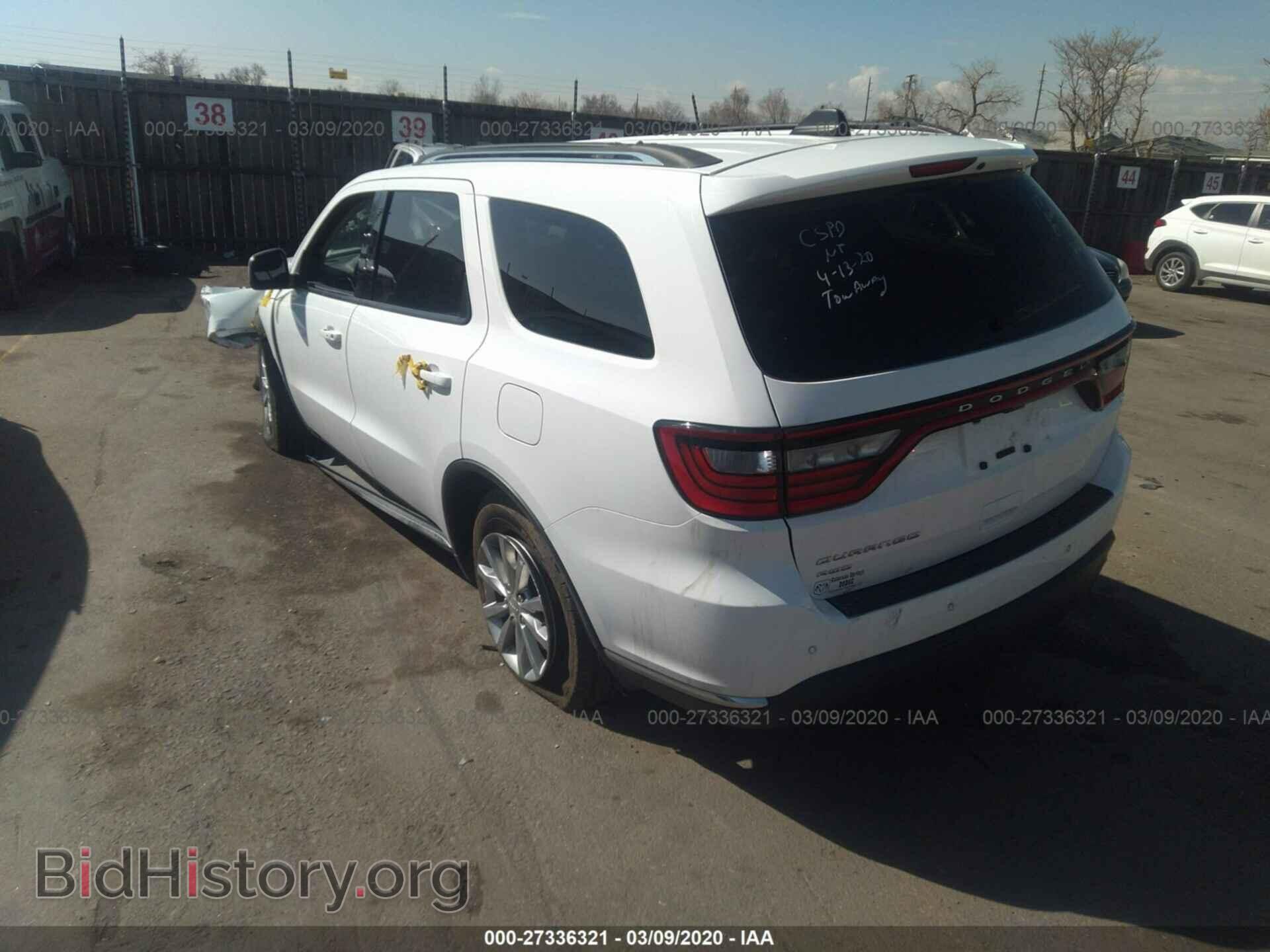 2017 DODGE DURANGO - VIN: 1C4RDJAG6HC817075 - Photo 3