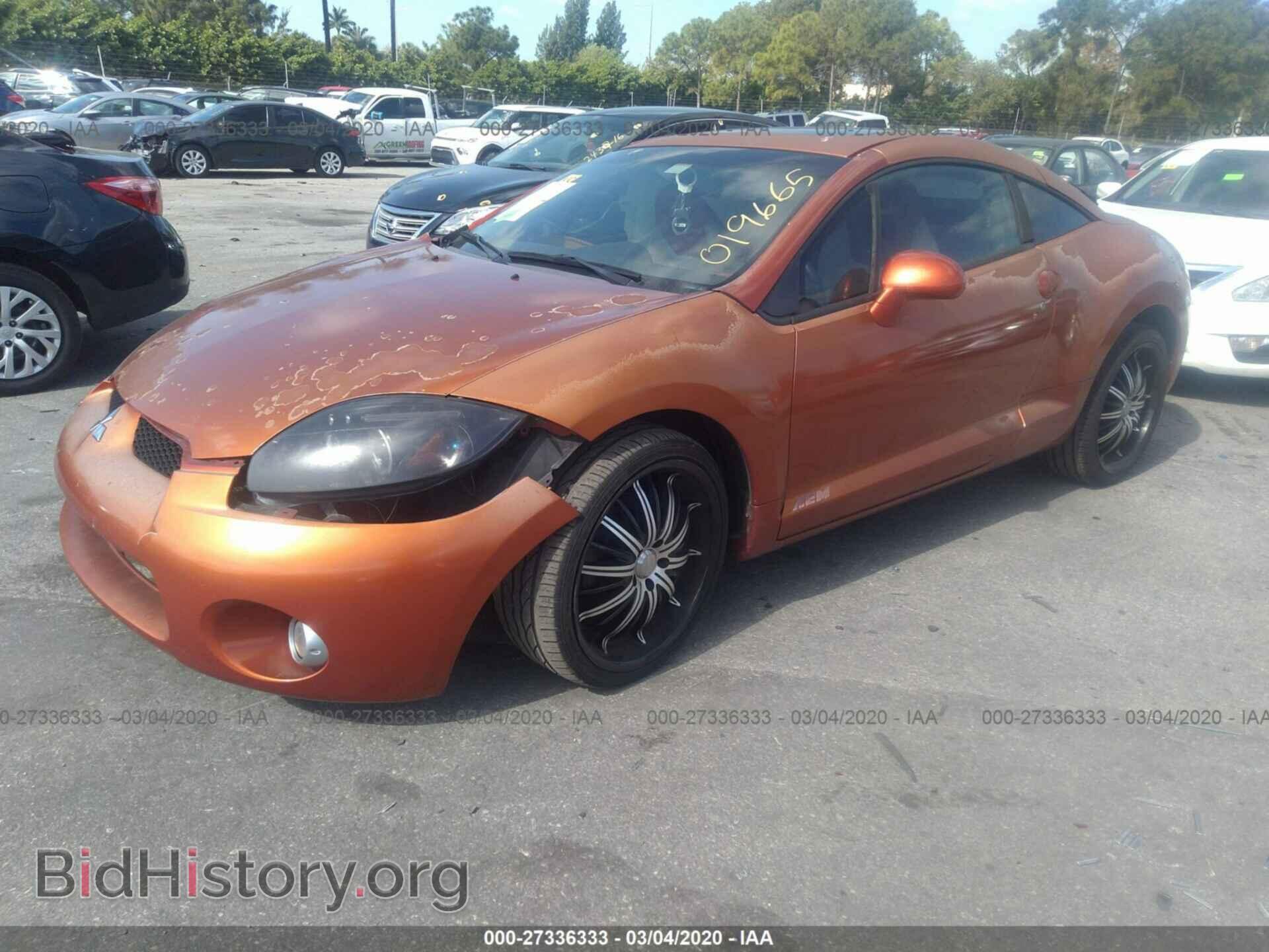 2006 MITSUBISHI ECLIPSE - VIN: 4A3AK34T66E019665 - Photo 2