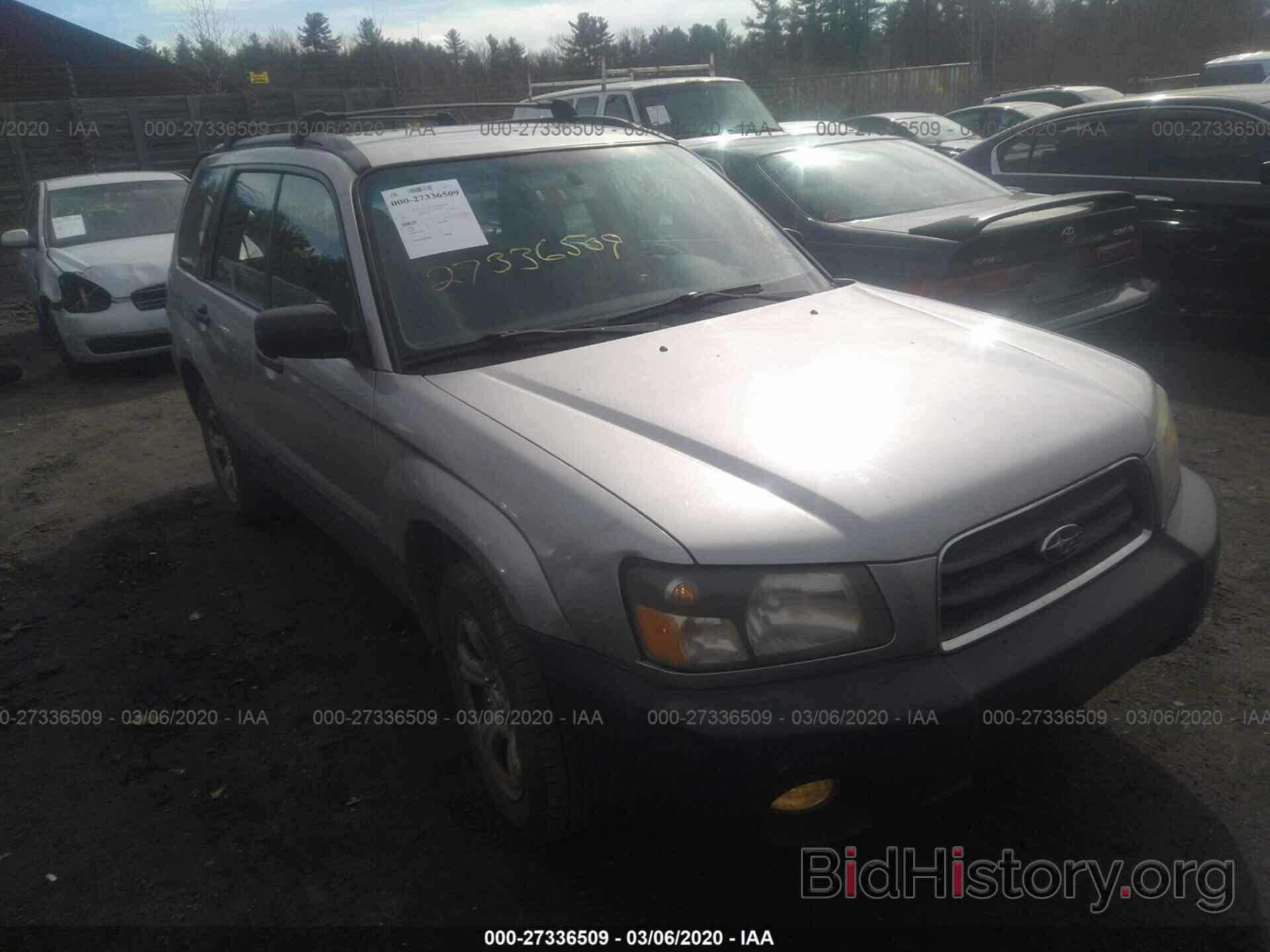 Photo JF1SG63685H743396 - SUBARU FORESTER 2005