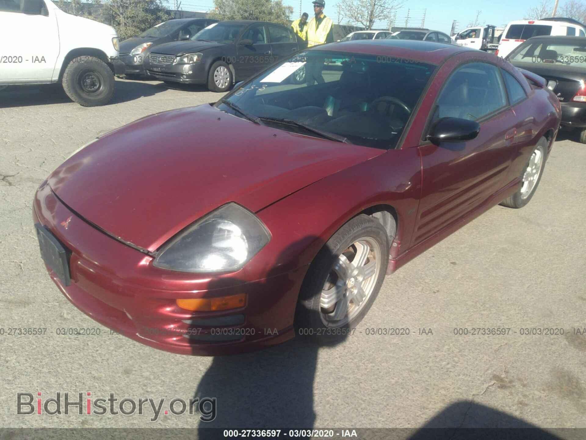 2001 MITSUBISHI ECLIPSE - VIN: 4A3AC54H91E136346 - Photo 2