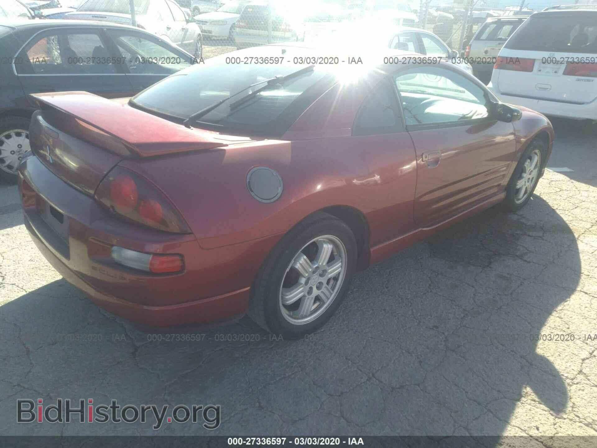 2001 MITSUBISHI ECLIPSE - VIN: 4A3AC54H91E136346 - Photo 4