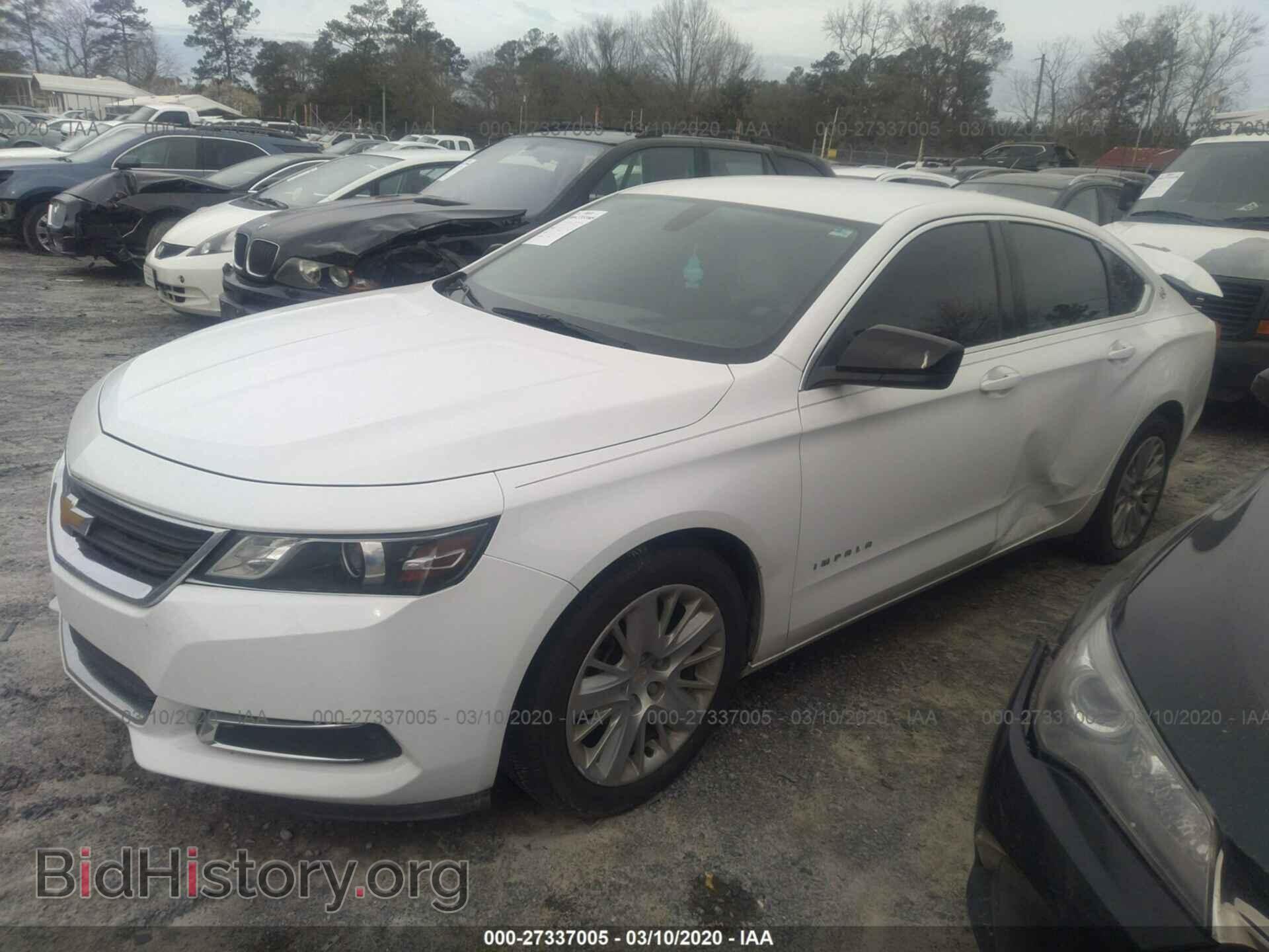 2014 CHEVROLET IMPALA - VIN: 2G11Y5SL4E9120522 - Фото 2