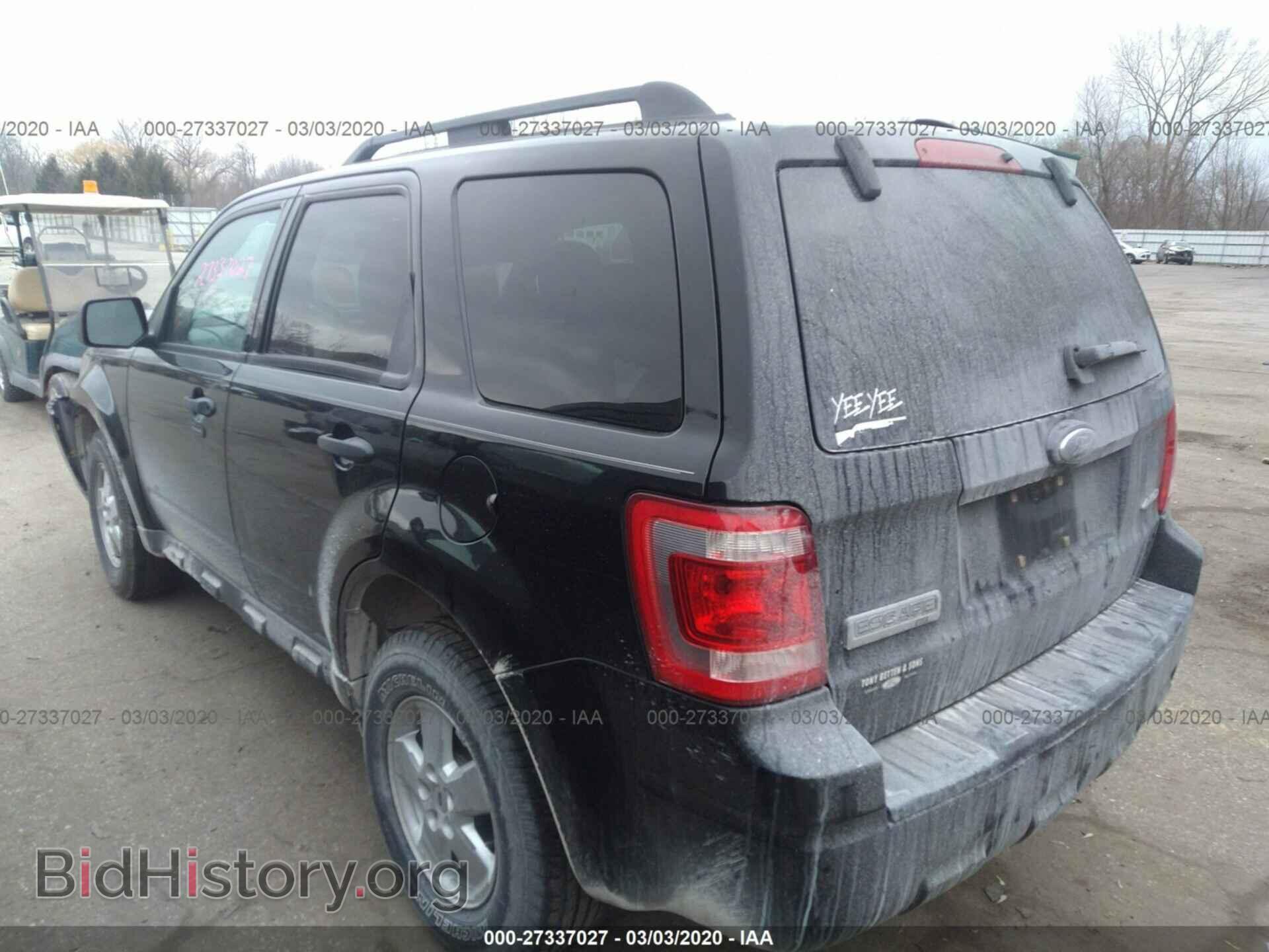 2009 FORD ESCAPE - VIN: 1FMCU93729KB09197 - Photo 3