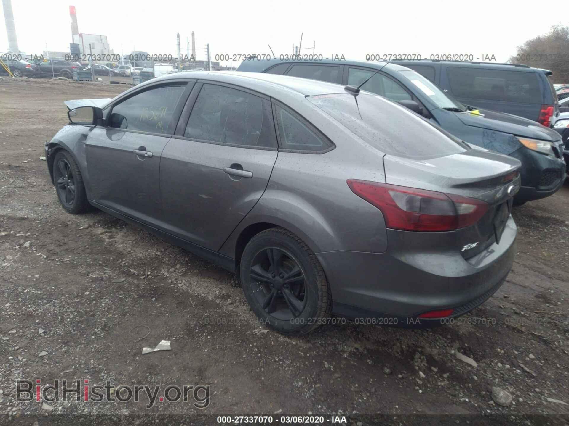 2014 FORD FOCUS - VIN: 1FADP3F22EL338616 - Фото 3