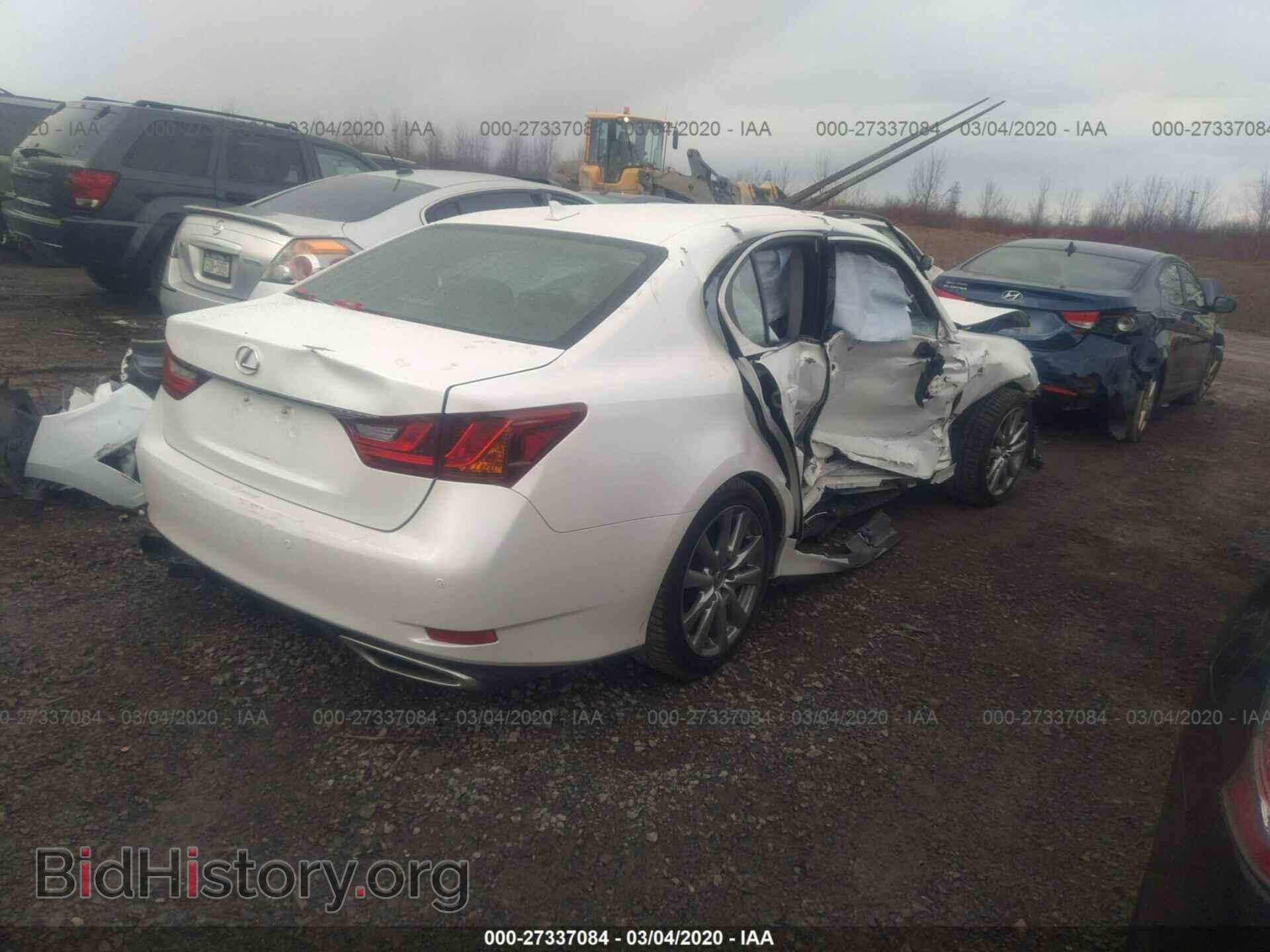 2013 LEXUS GS - VIN: JTHCE1BL8D5004784 - Фото 4
