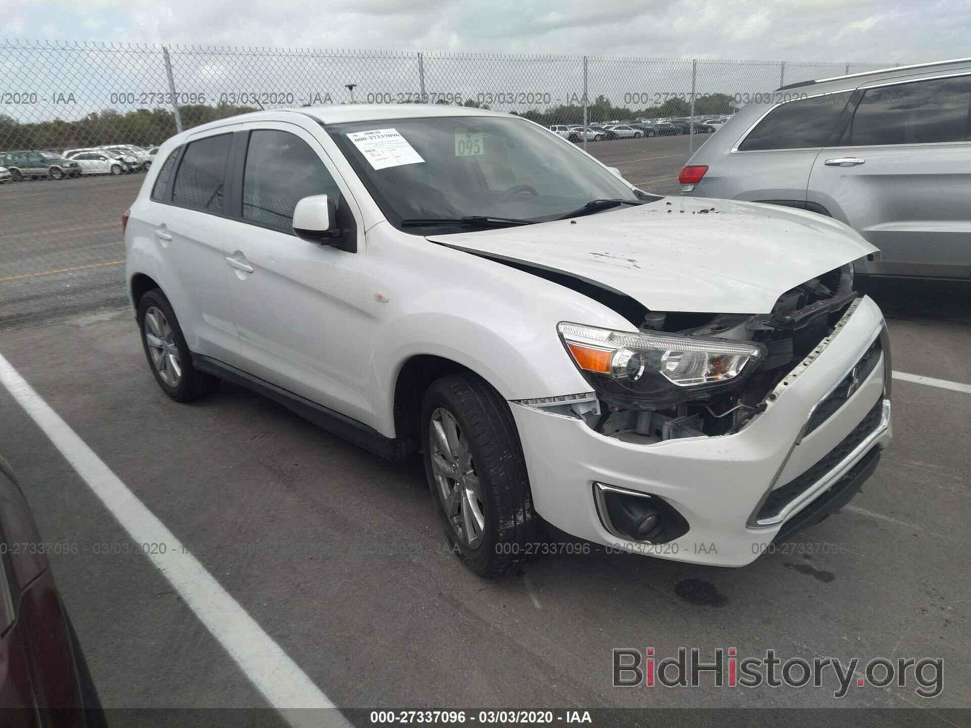 Photo 4A4AP3AU6FE027937 - MITSUBISHI OUTLANDER SPORT 2015