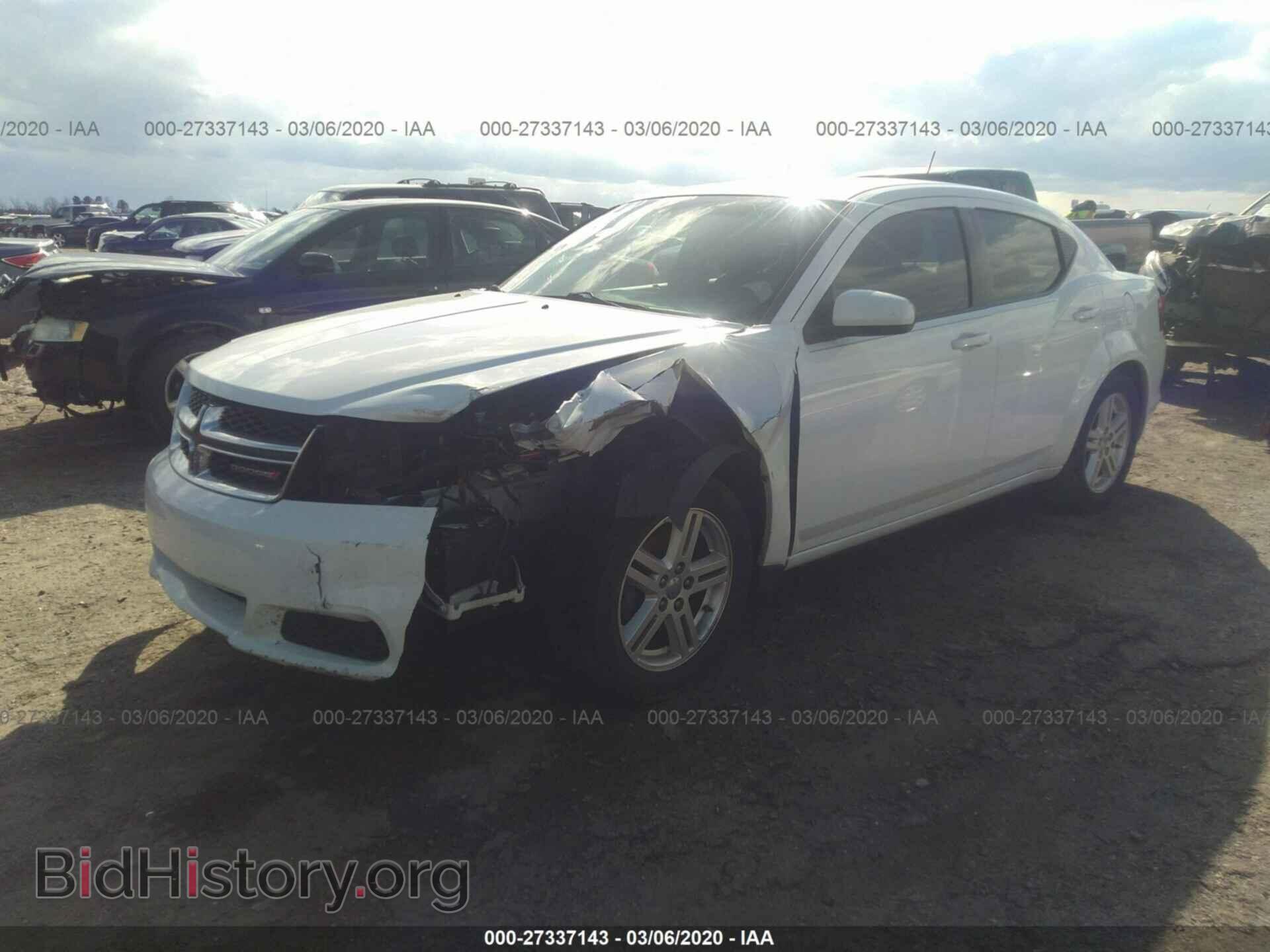 2012 DODGE AVENGER - VIN: 1C3CDZCB5CN291237 - Photo 2