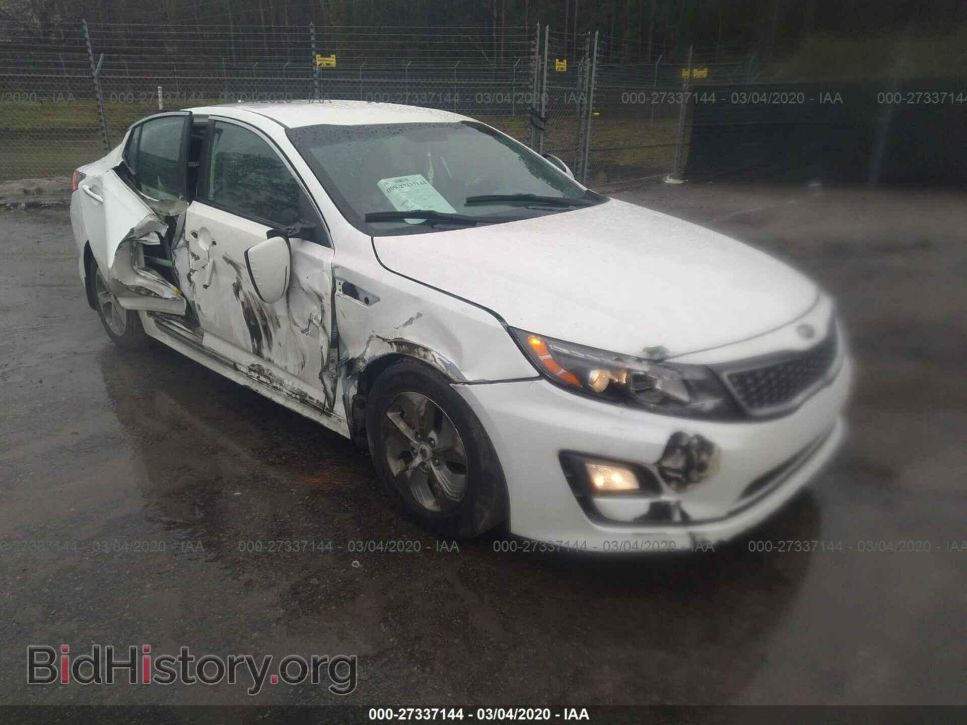 Фотография KNAGM4AD3F5089566 - KIA OPTIMA 2015