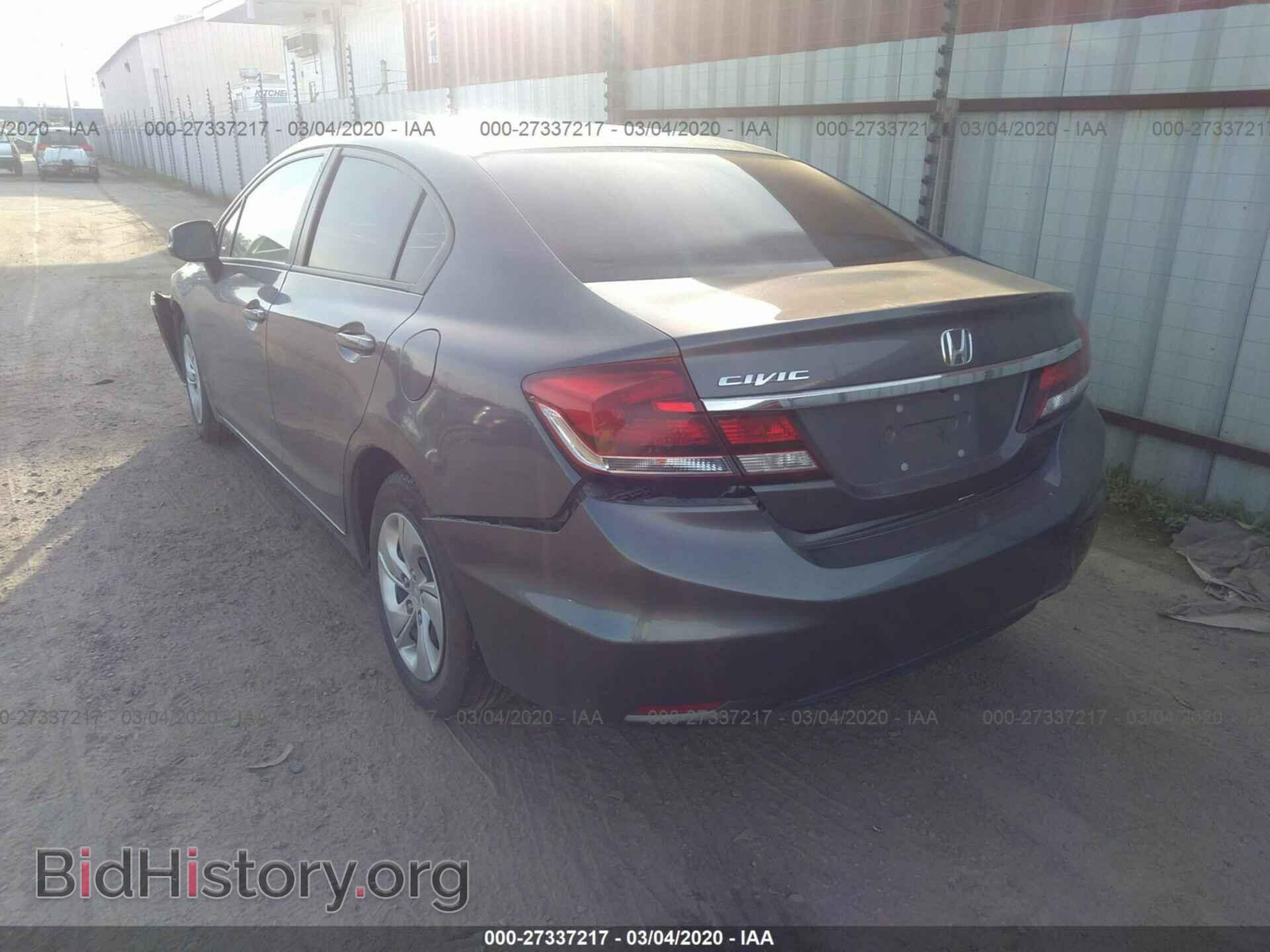 2013 HONDA CIVIC - VIN: 19XFB2F58DE294957 - Фото 3