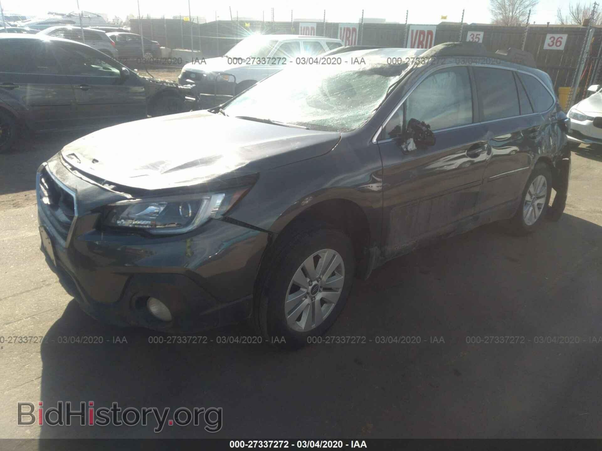 2019 SUBARU OUTBACK - VIN: 4S4BSAFC9K3238985 - Фото 2