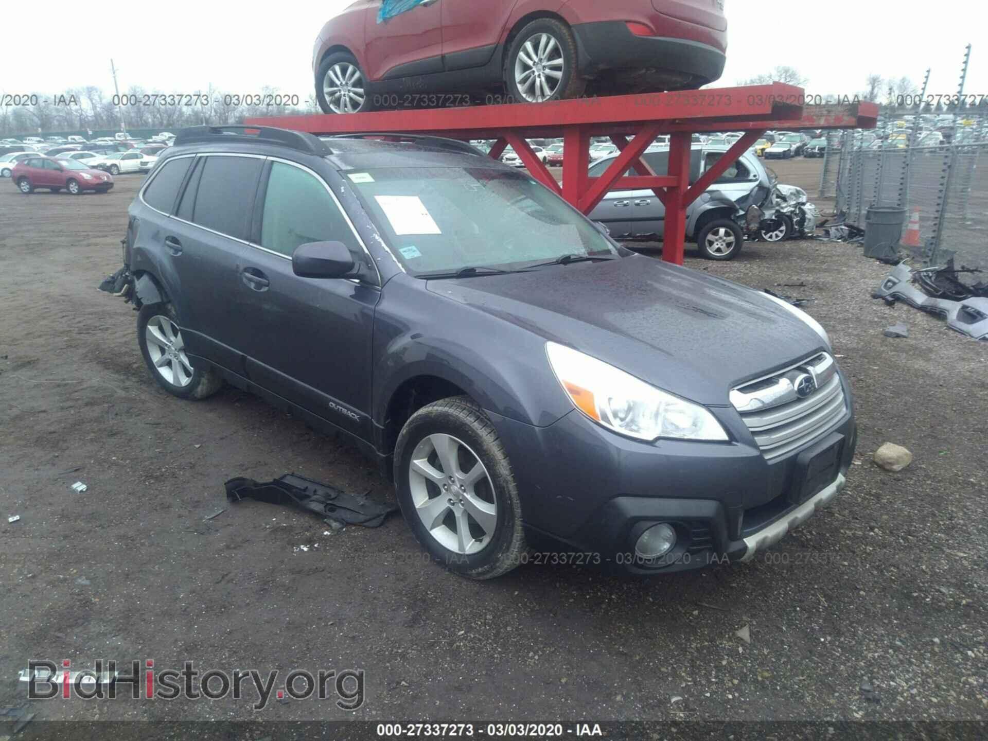 Фотография 4S4BRBNC2E3228094 - SUBARU OUTBACK 2014