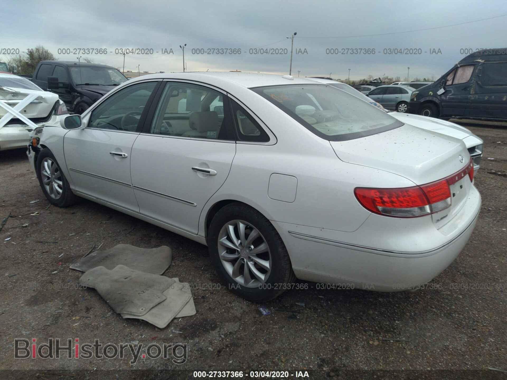 2007 HYUNDAI AZERA - VIN: KMHFC46F87A201973 - Фото 3