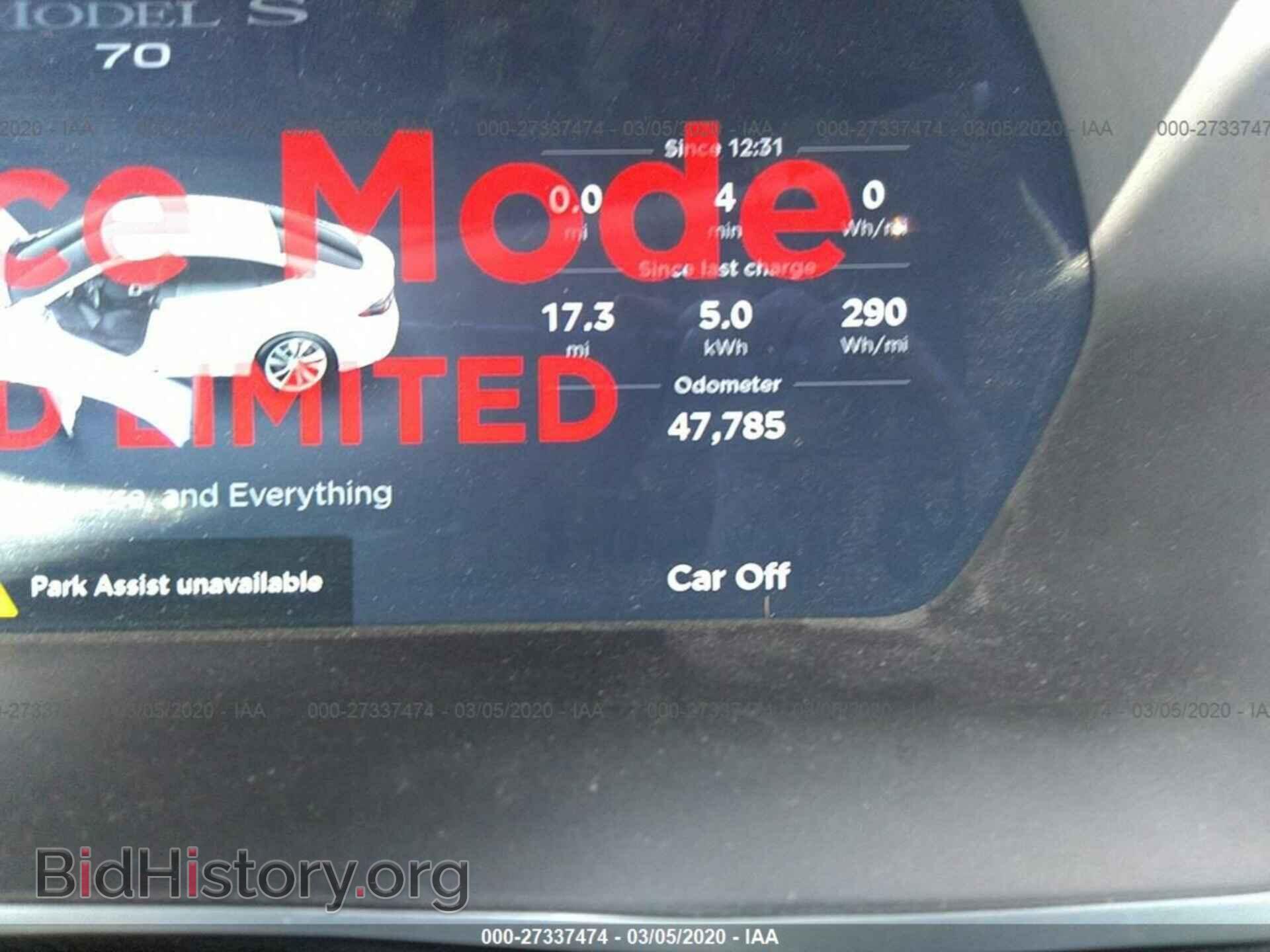 2015 TESLA MODEL S - VIN: 5YJSA1S17FF098701 - Photo 7