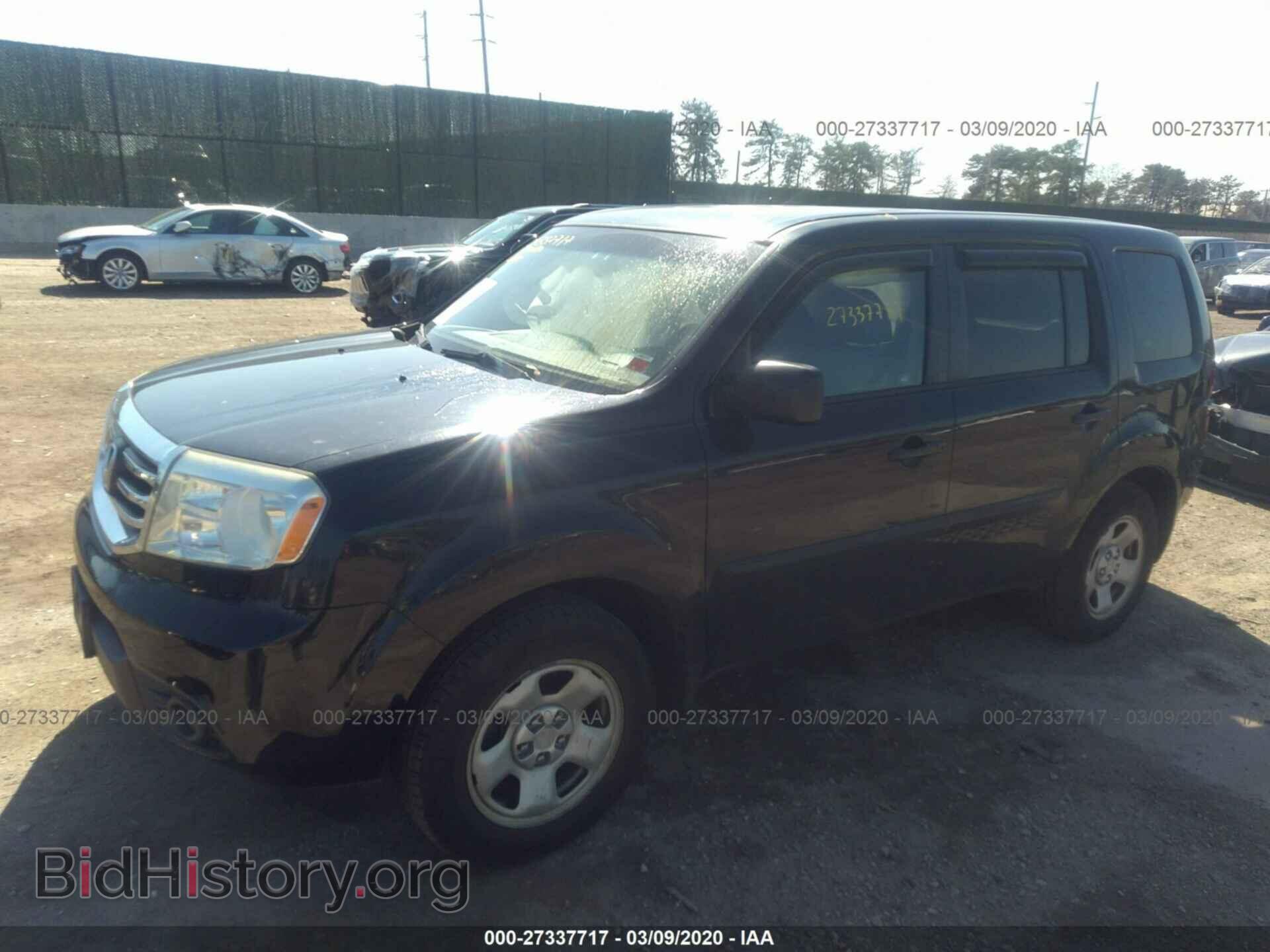 2012 HONDA PILOT - VIN: 5FNYF4H20CB002478 - Фото 2