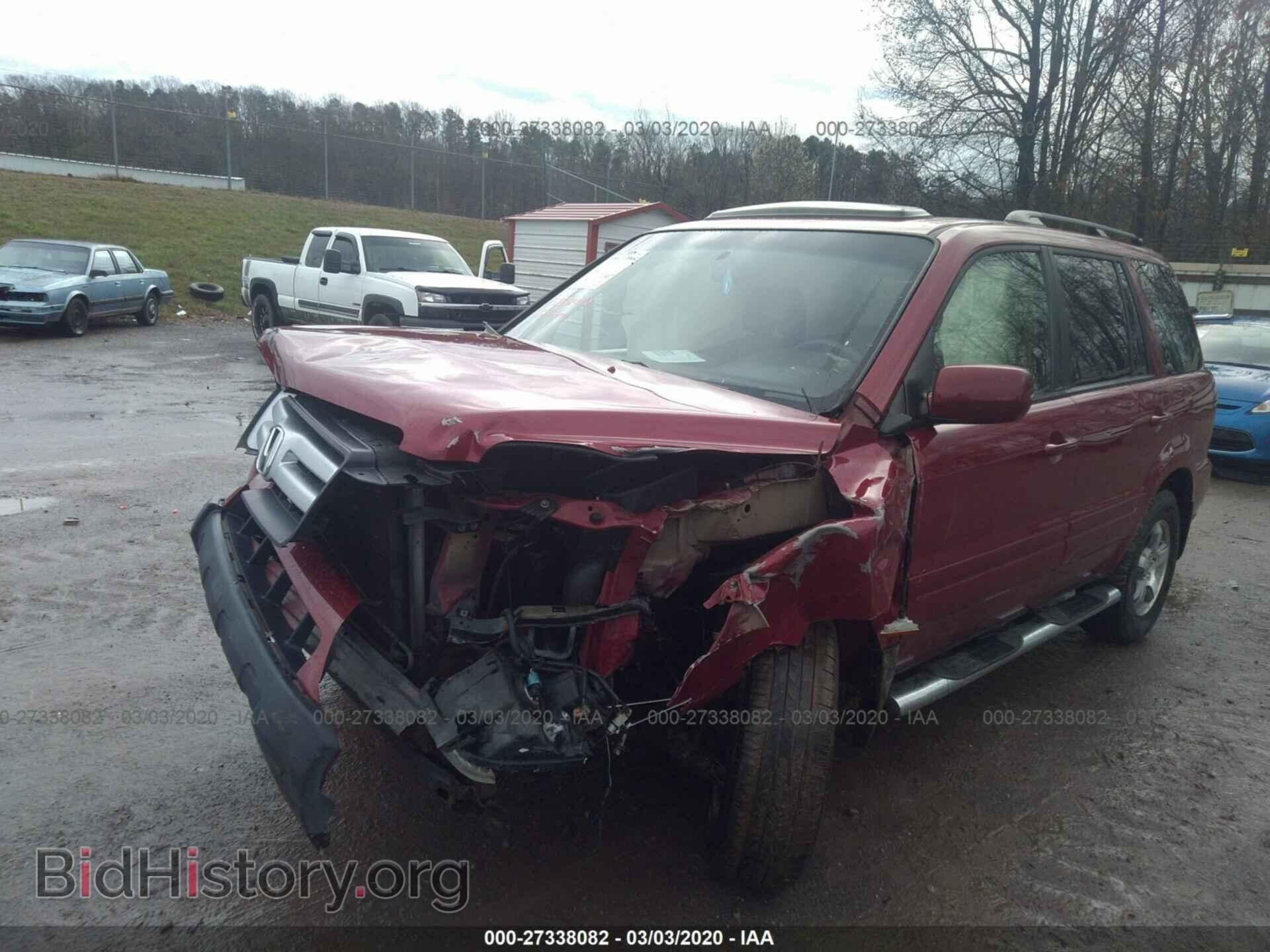 2006 HONDA PILOT - VIN: 5FNYF28666B024691 - Фото 2