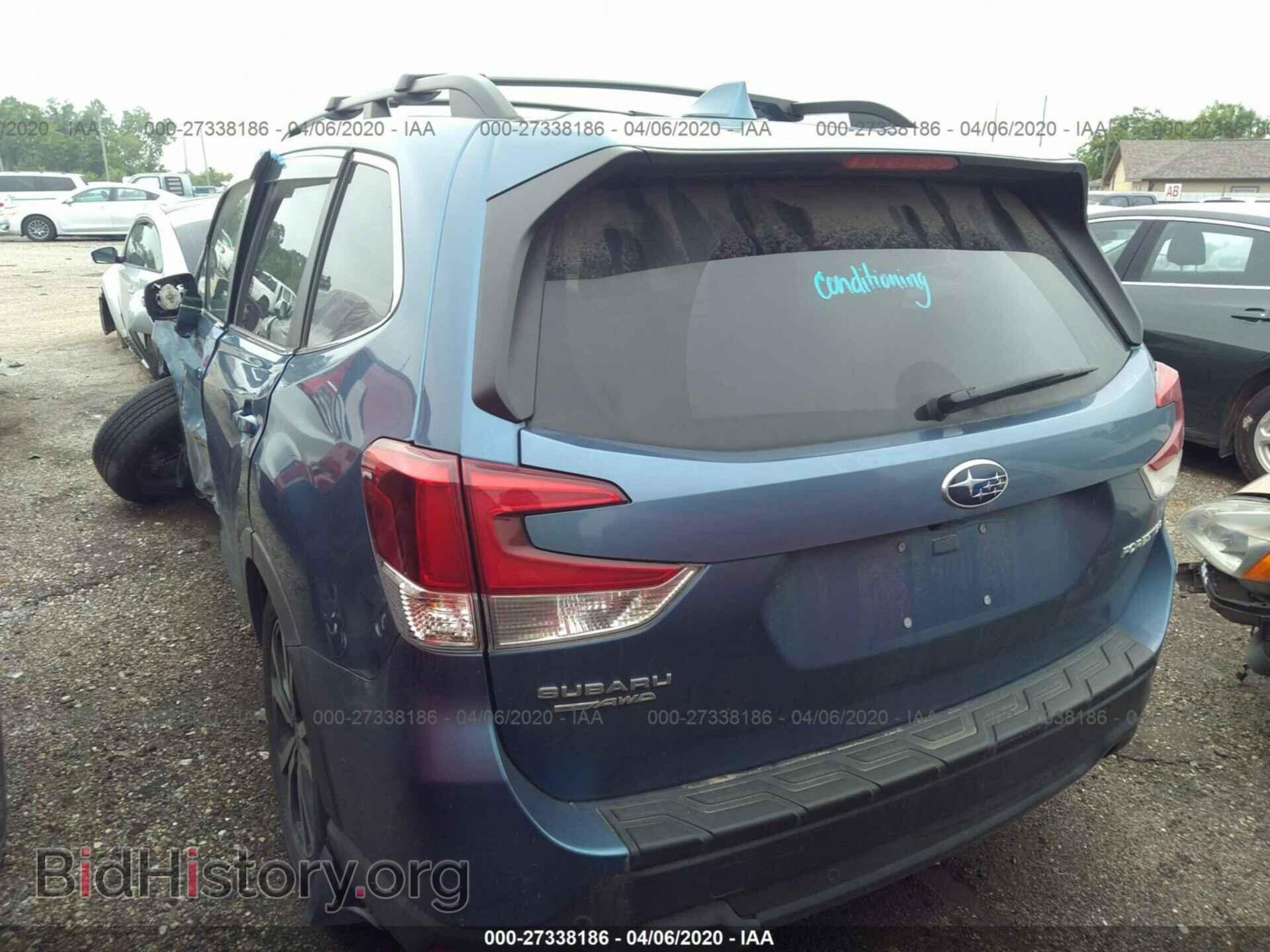 2019 SUBARU FORESTER - VIN: JF2SKAUC6KH583418 - Фото 3