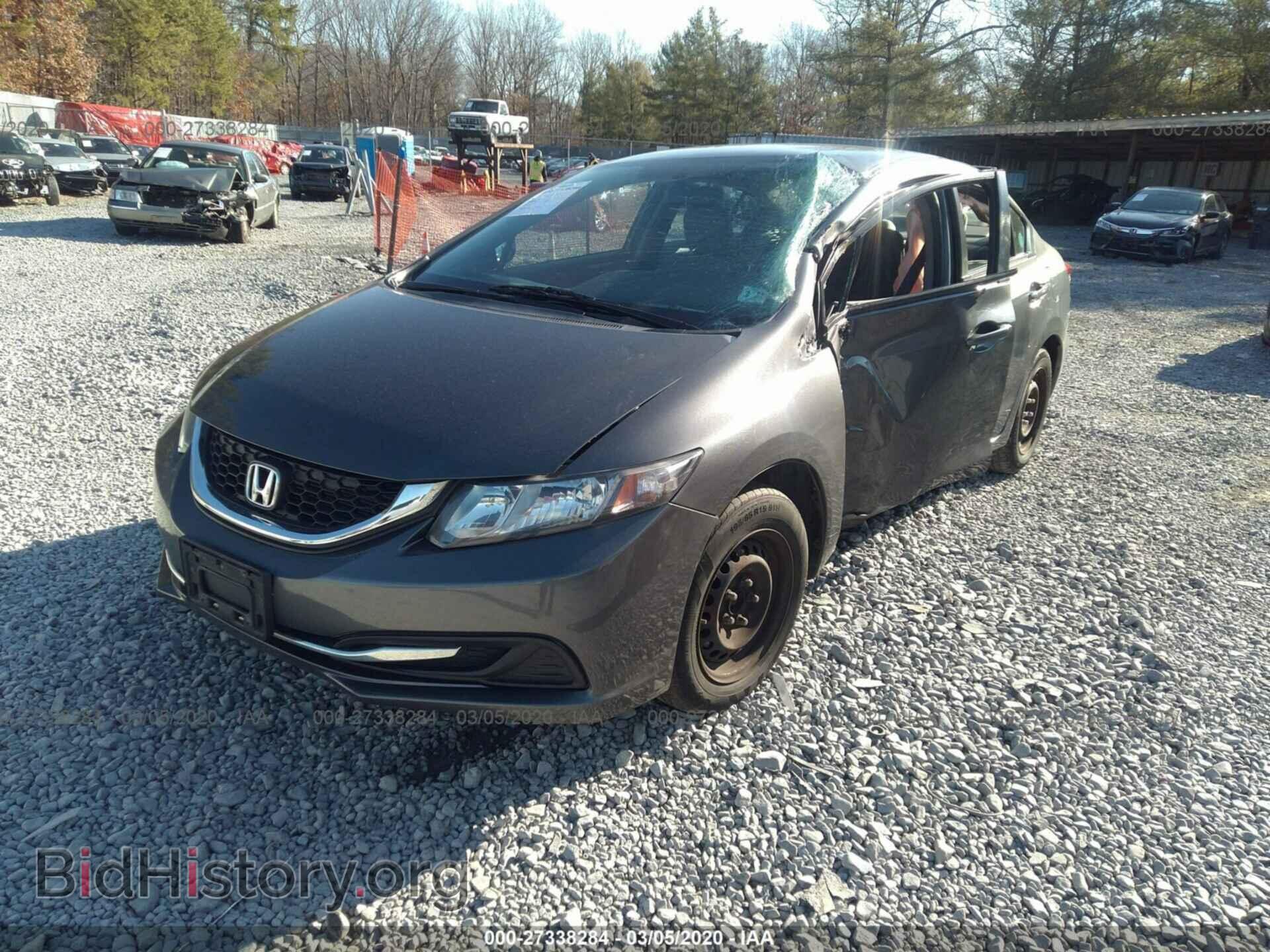 2013 HONDA CIVIC - VIN: 19XFB2F59DE030128 - Фото 2