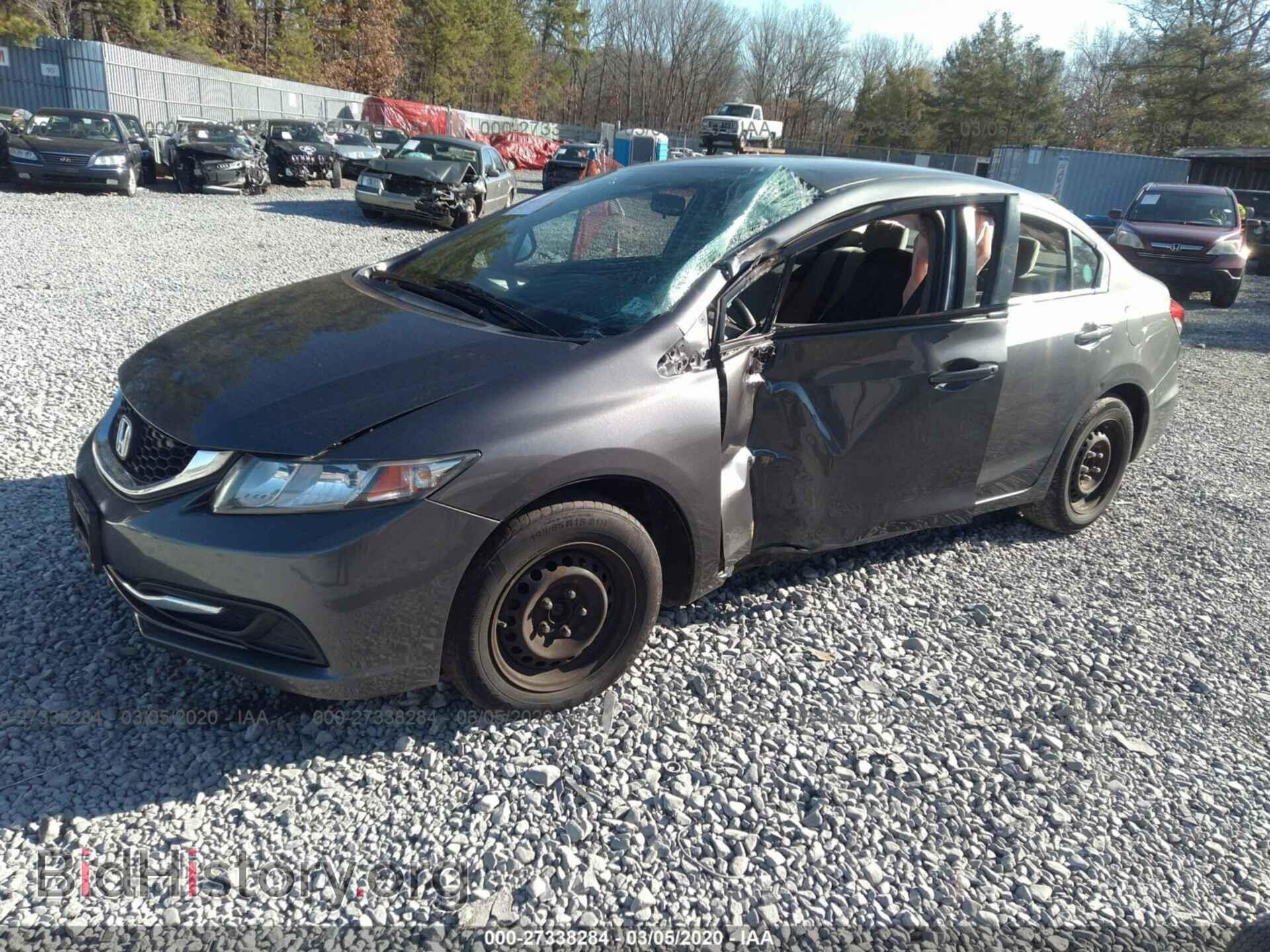 2013 HONDA CIVIC - VIN: 19XFB2F59DE030128 - Фото 6