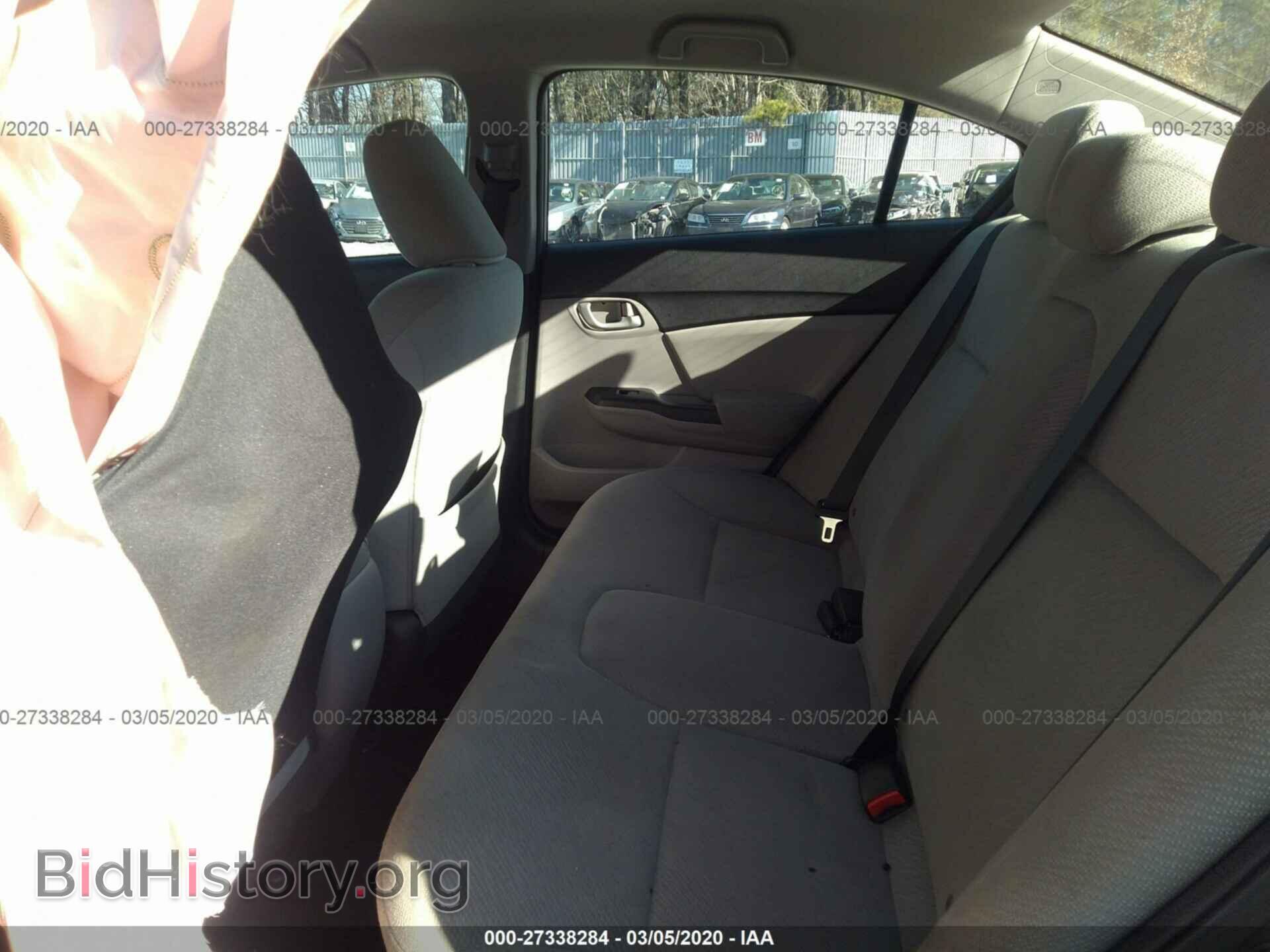 2013 HONDA CIVIC - VIN: 19XFB2F59DE030128 - Фото 8