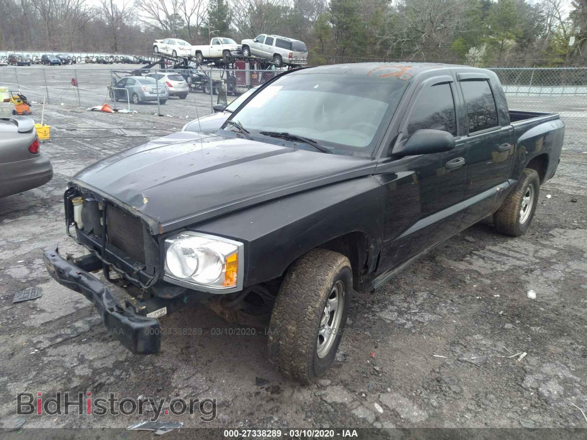 2007 DODGE DAKOTA - VIN: 1D7HE28K47S127621 - Фото 2