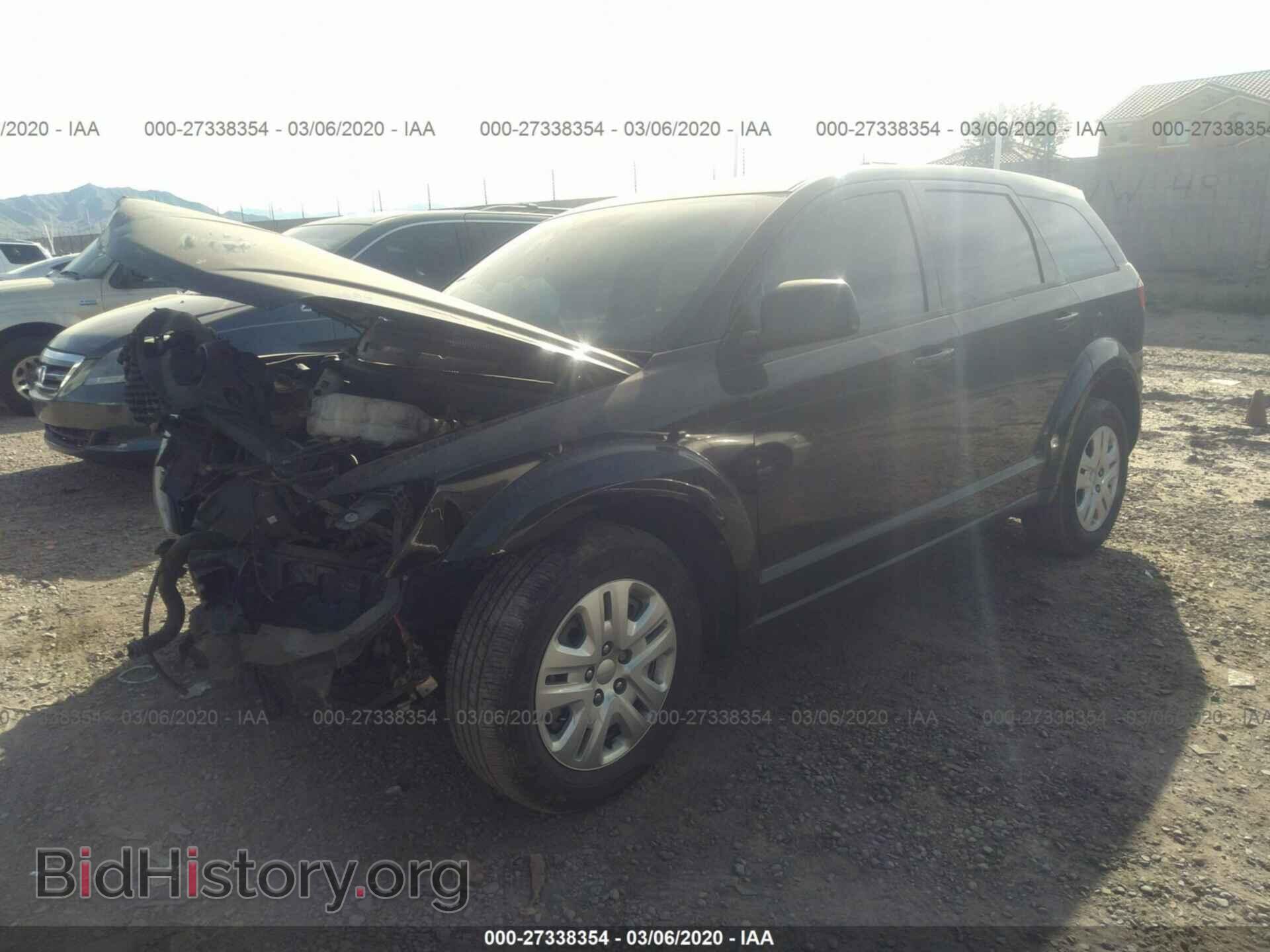 2015 DODGE JOURNEY - VIN: 3C4PDCAB7FT752911 - Фото 2