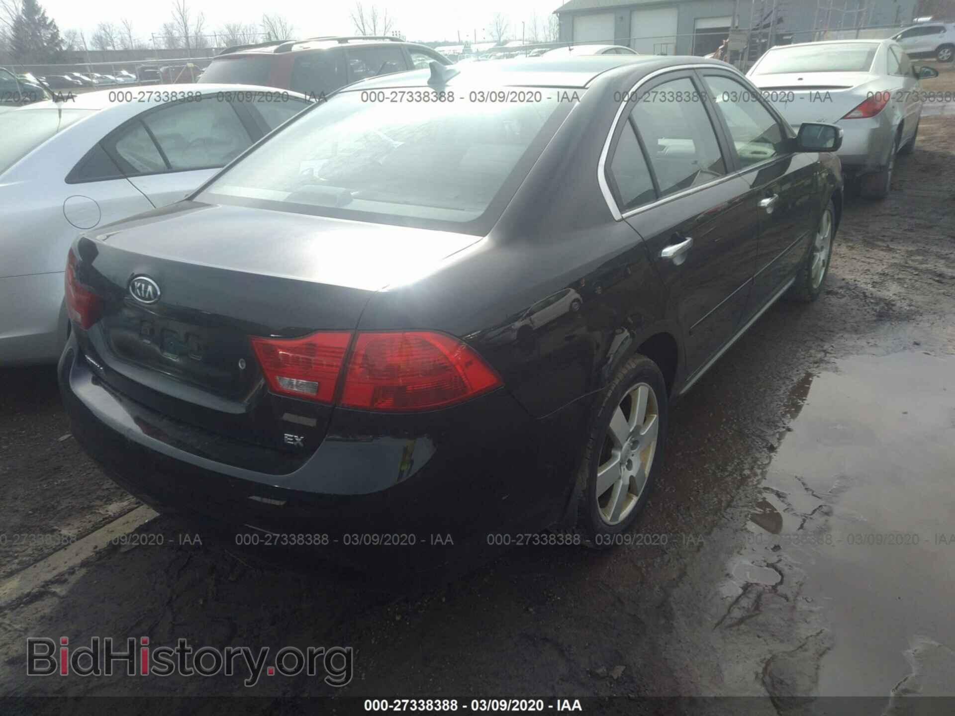 2009 KIA OPTIMA - VIN: KNAGE228195354136 - Фото 4