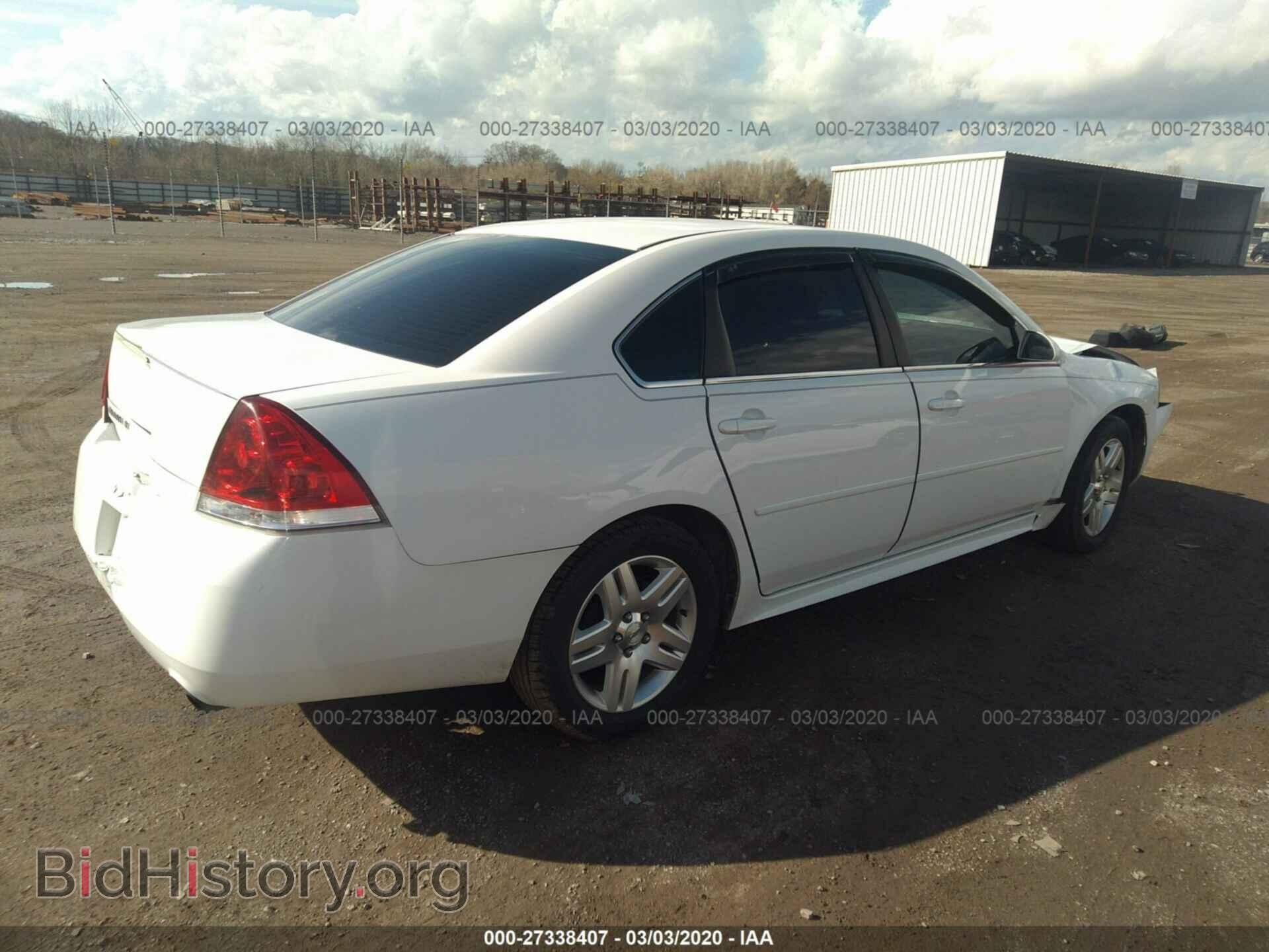 2012 CHEVROLET IMPALA - VIN: 2G1WG5E34C1302009 - Фото 4
