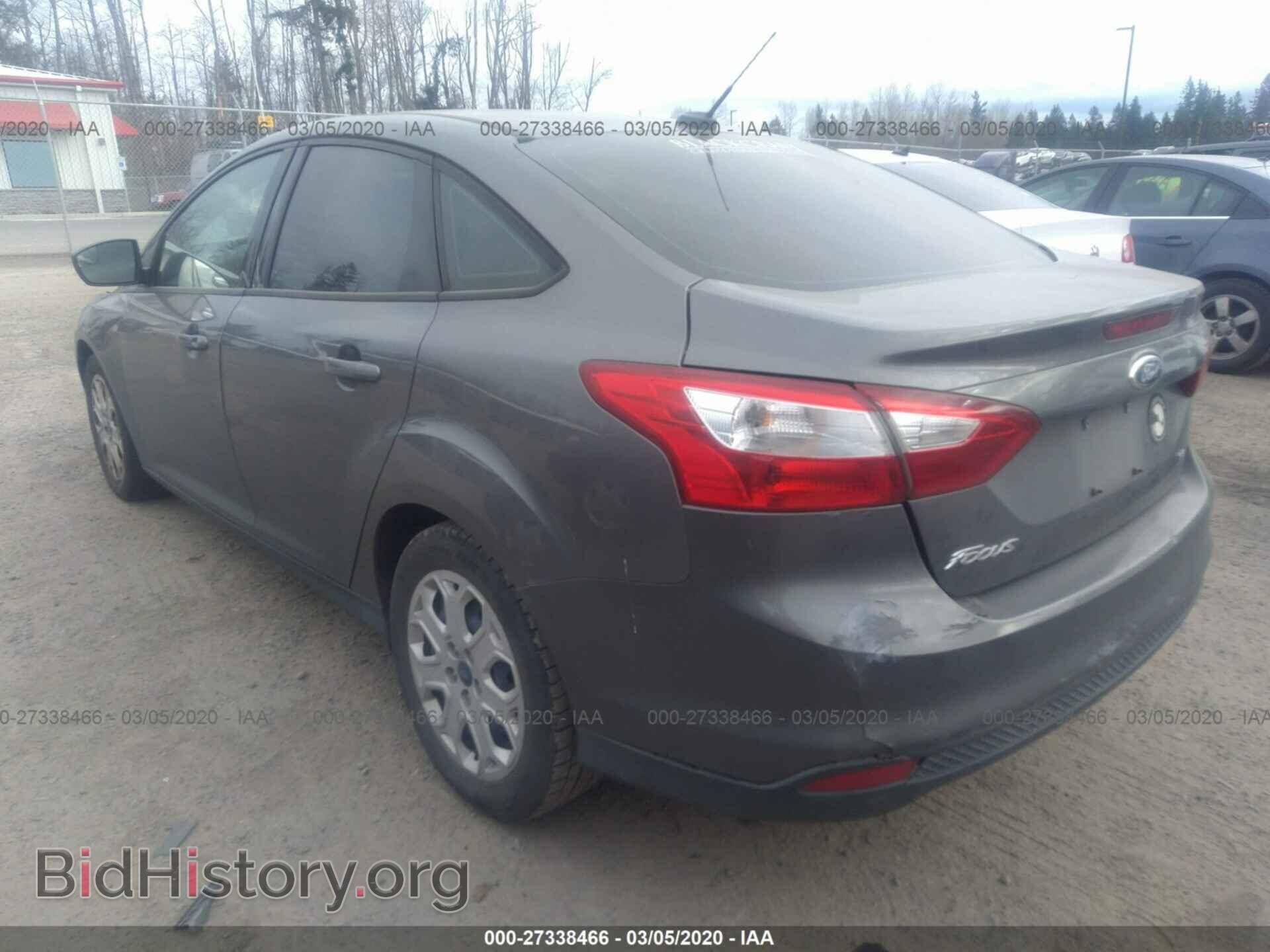 2012 FORD FOCUS - VIN: 1FAHP3F25CL291080 - Photo 3