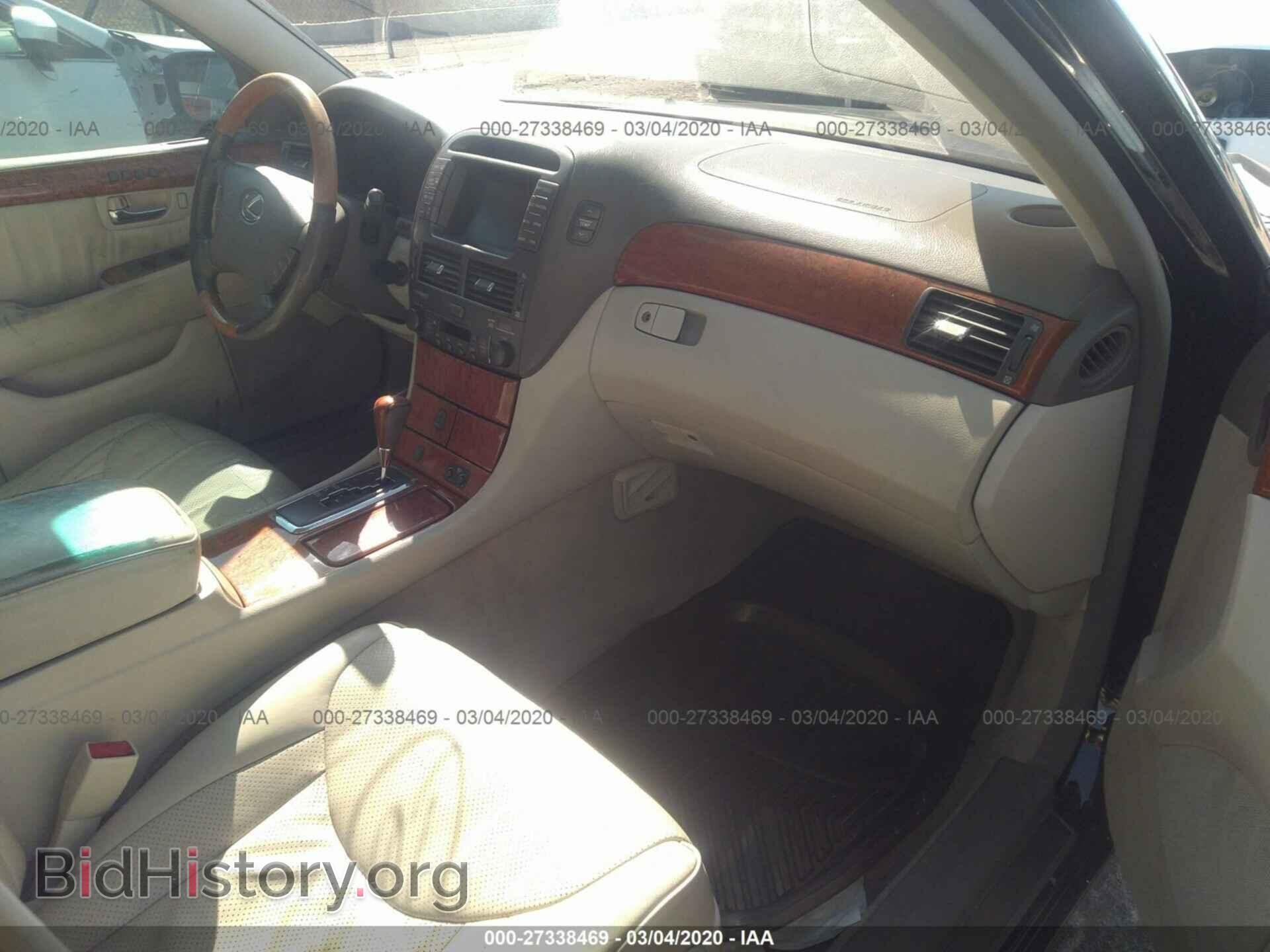 2003 LEXUS LS - VIN: JTHBN30F930105963 - Photo 5