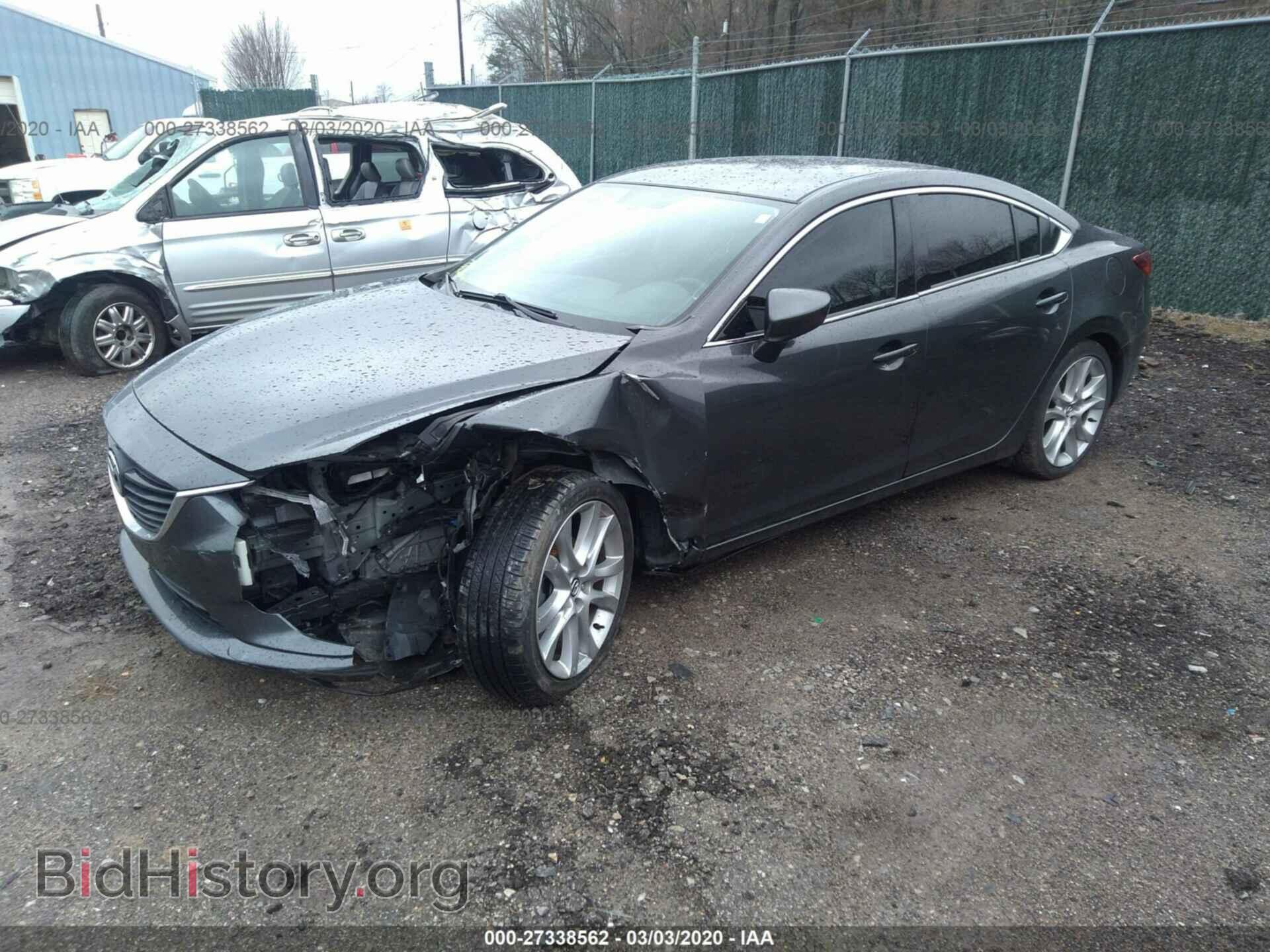 2015 MAZDA 6 - VIN: JM1GJ1V60F1166889 - Фото 2