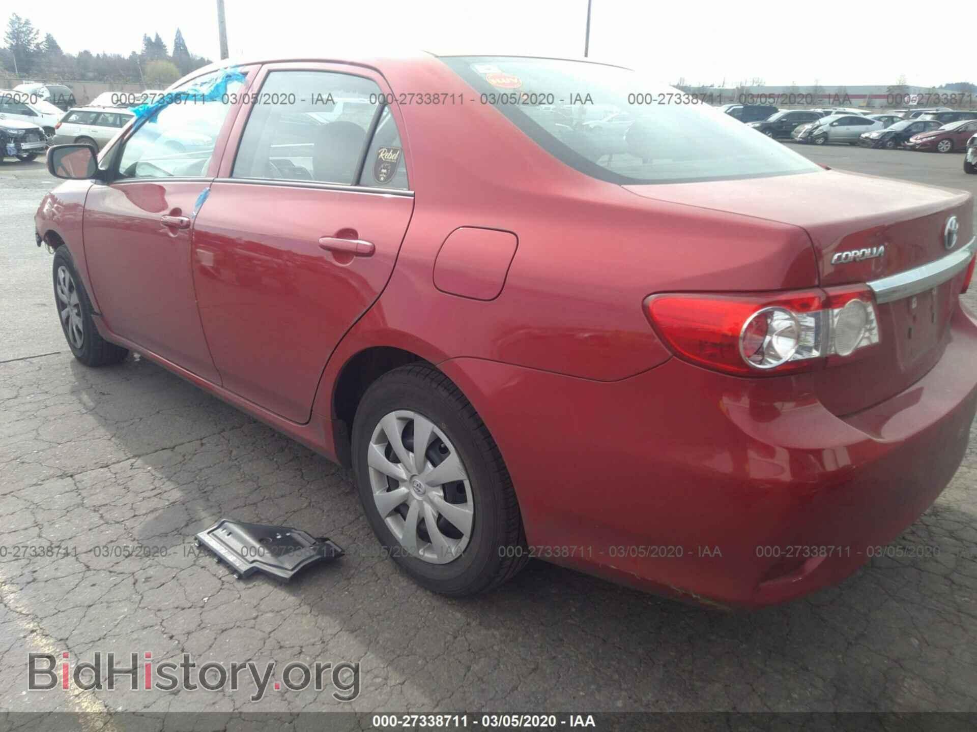 2013 TOYOTA COROLLA - VIN: 5YFBU4EEXDP104869 - Фото 3