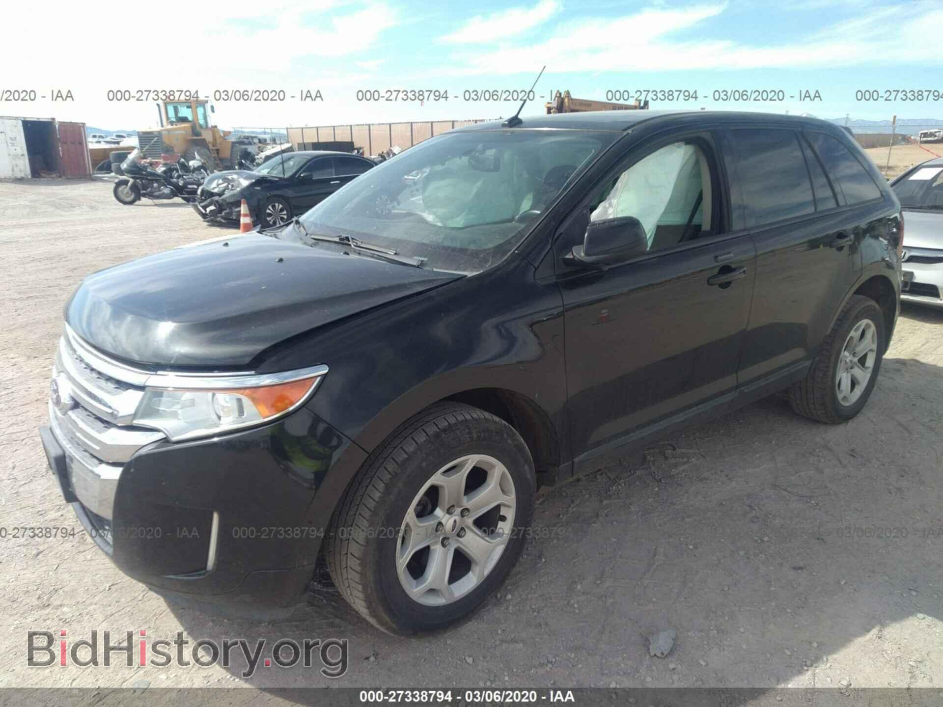 2012 FORD EDGE - VIN: 2FMDK4JC9CBA50549 - Фото 2