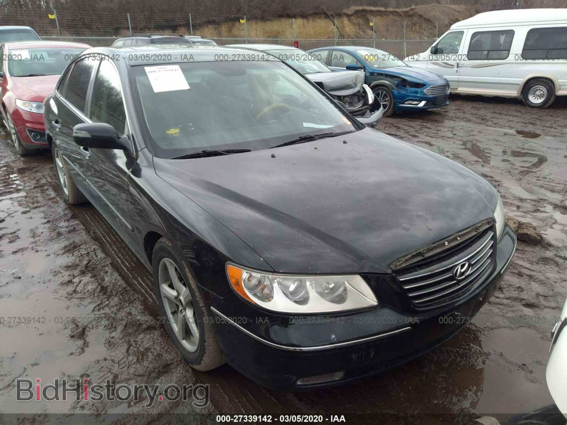 Photo KMHFC46FX7A171441 - HYUNDAI AZERA 2007