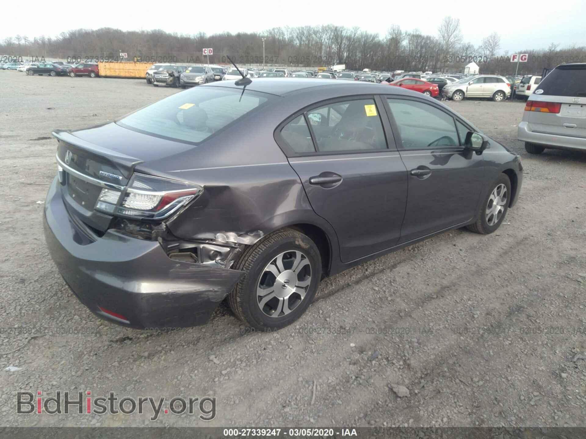 2014 HONDA CIVIC - VIN: 19XFB4F33EE201547 - Фото 4