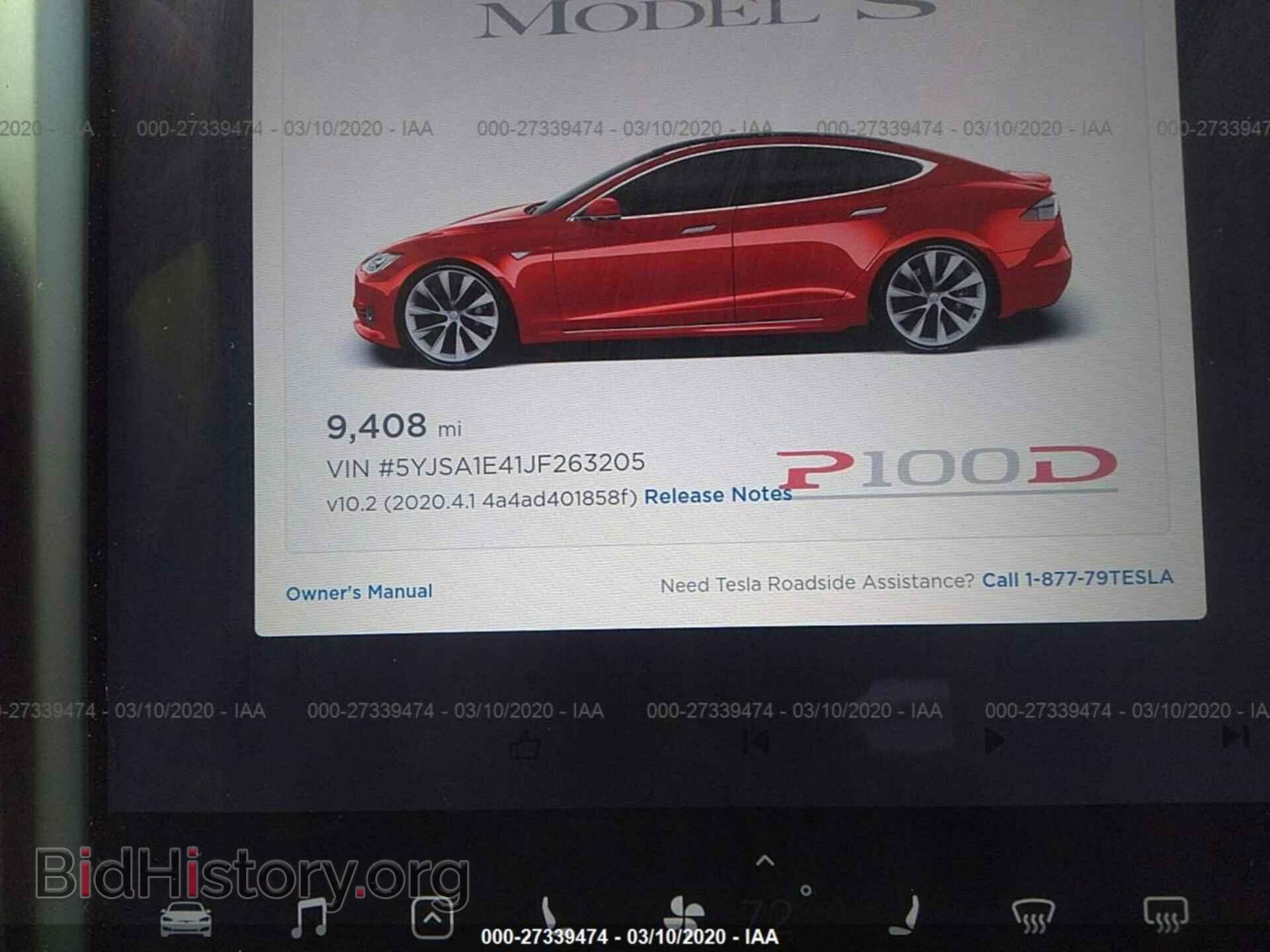 2018 TESLA MODEL S - VIN: 5YJSA1E41JF263205 - Photo 7