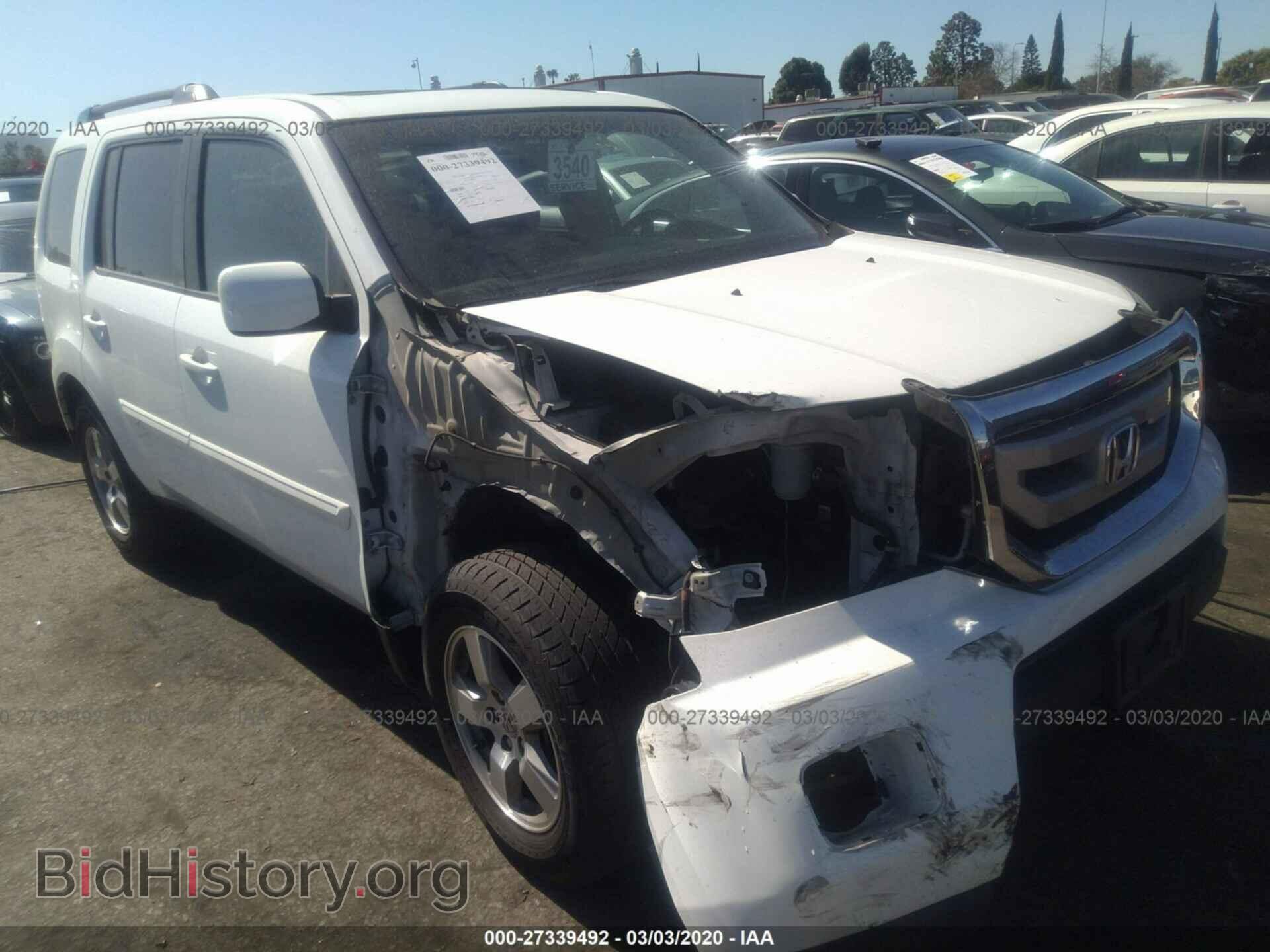 Фотография 5FNYF3H69BB020084 - HONDA PILOT 2011