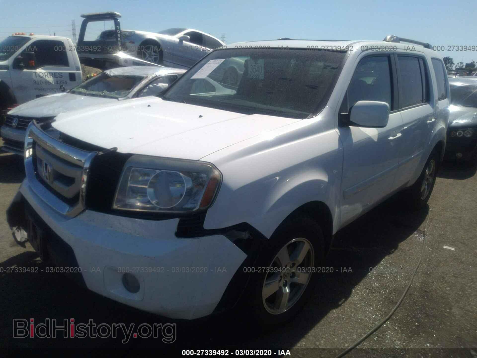 2011 HONDA PILOT - VIN: 5FNYF3H69BB020084 - Фото 2