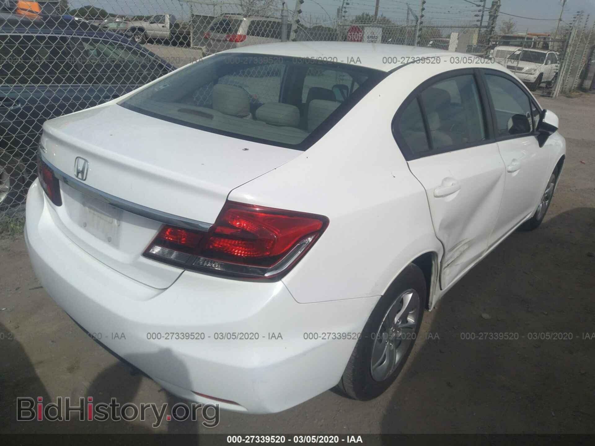 2013 HONDA CIVIC - VIN: 19XFB2F50DE257188 - Фото 6
