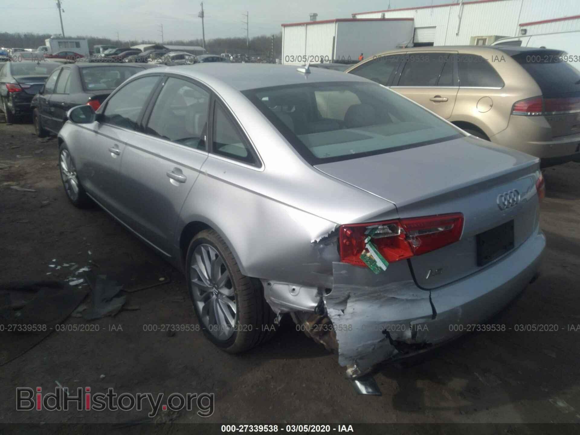 2014 AUDI A6 - VIN: WAUGFAFC4EN112280 - Фото 3