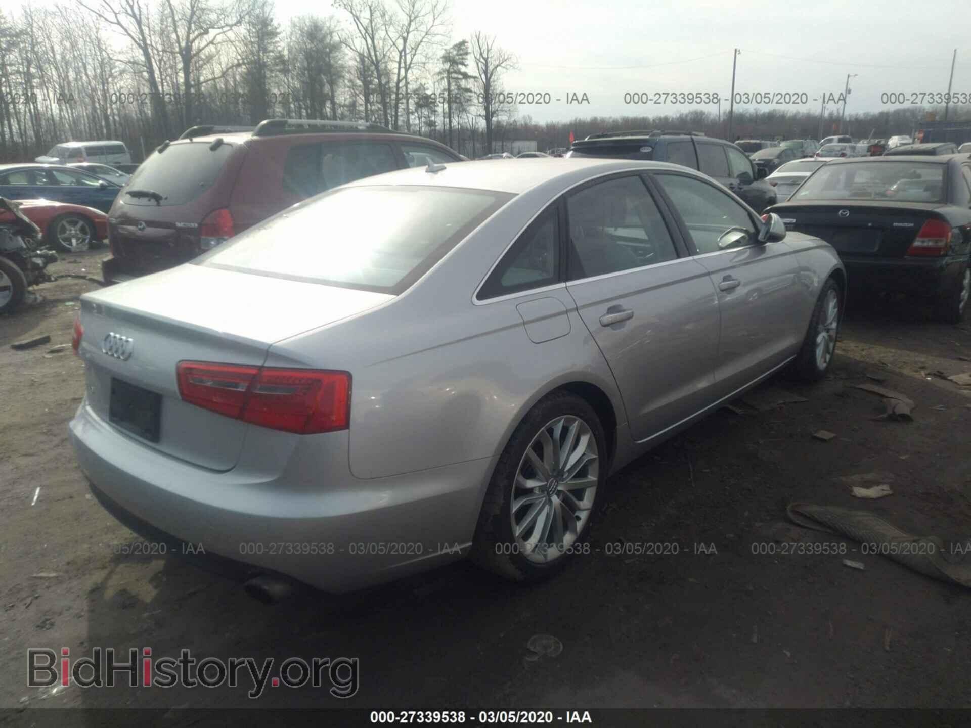 2014 AUDI A6 - VIN: WAUGFAFC4EN112280 - Фото 4