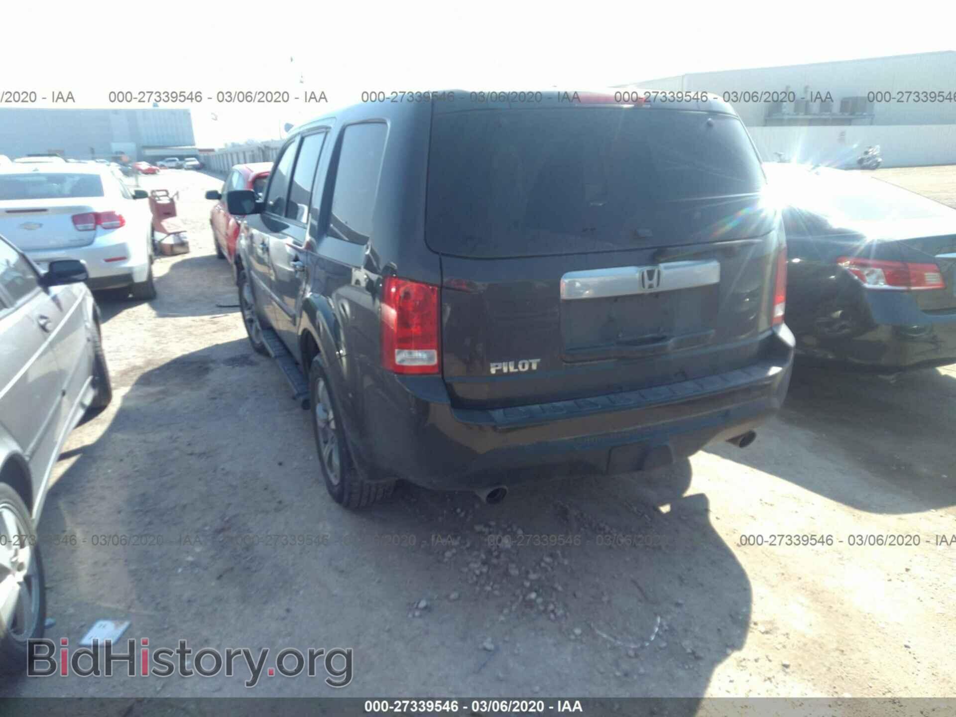 2012 HONDA PILOT - VIN: 5FNYF3H73CB031673 - Фото 3
