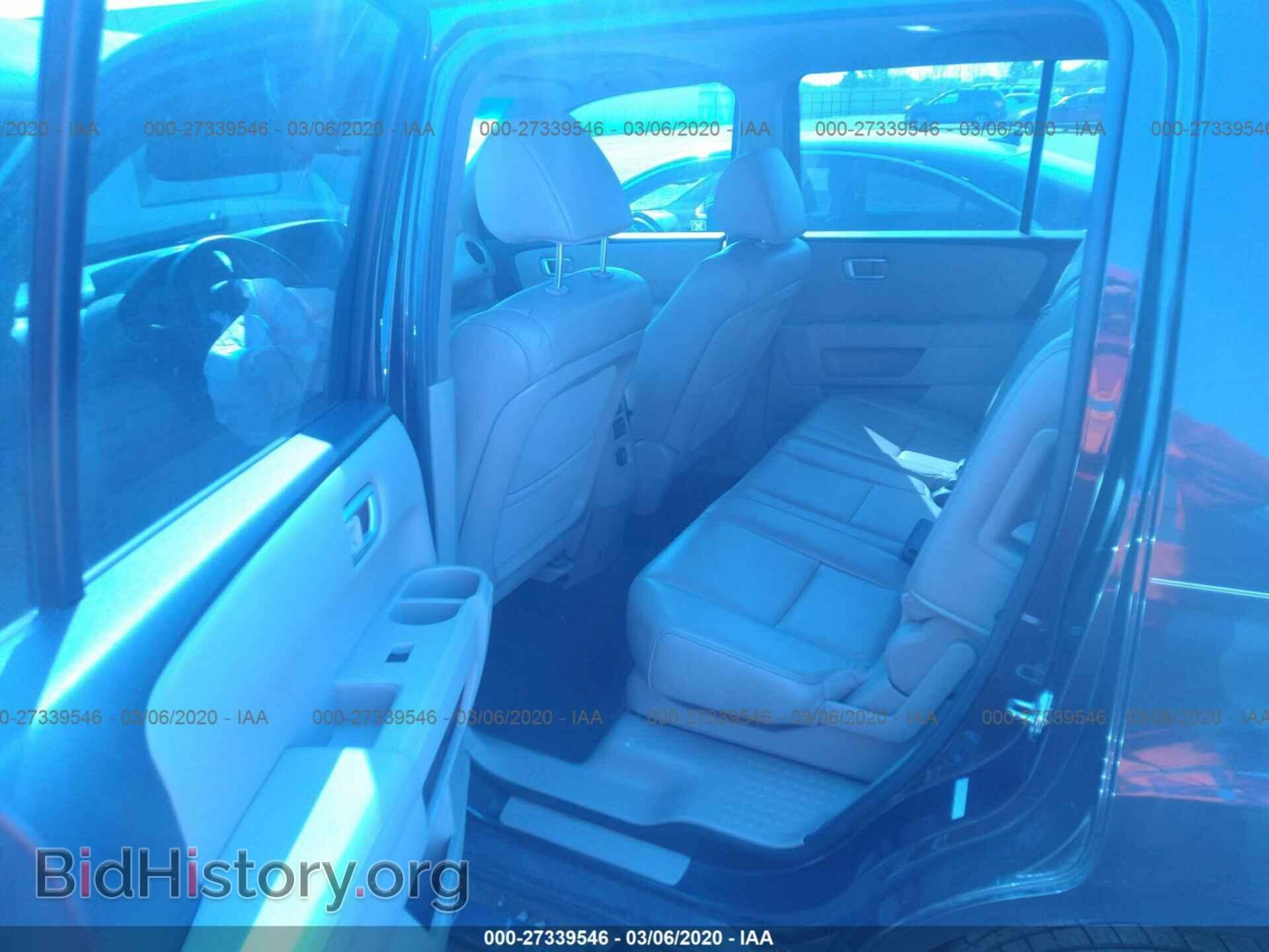 2012 HONDA PILOT - VIN: 5FNYF3H73CB031673 - Фото 8