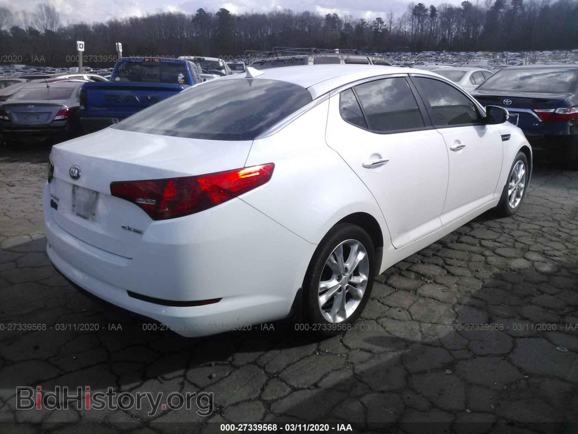 2013 KIA OPTIMA - VIN: 5XXGN4A72DG162607 - Фото 4