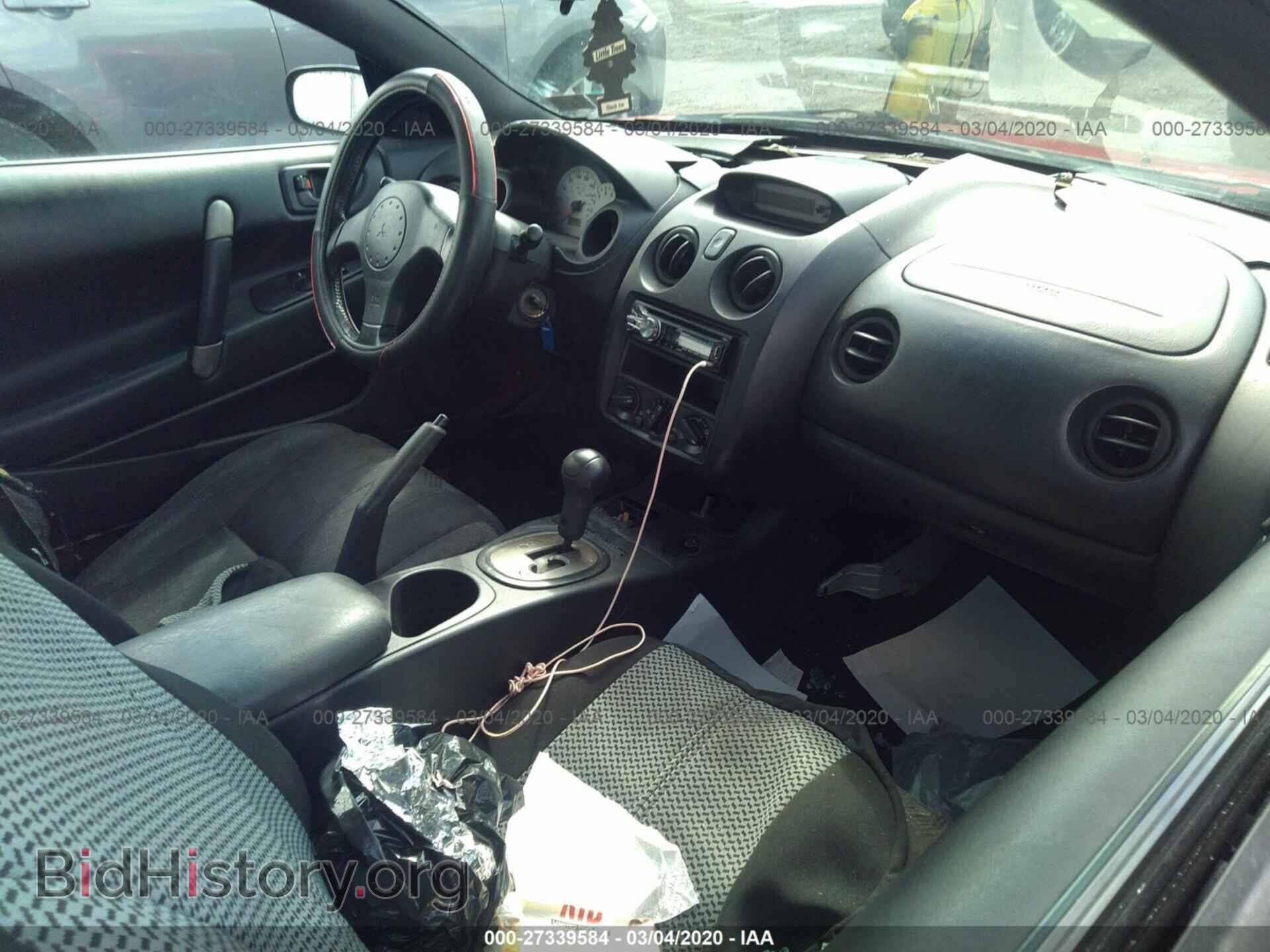 2001 MITSUBISHI ECLIPSE - VIN: 4A3AC44G91E201424 - Photo 5