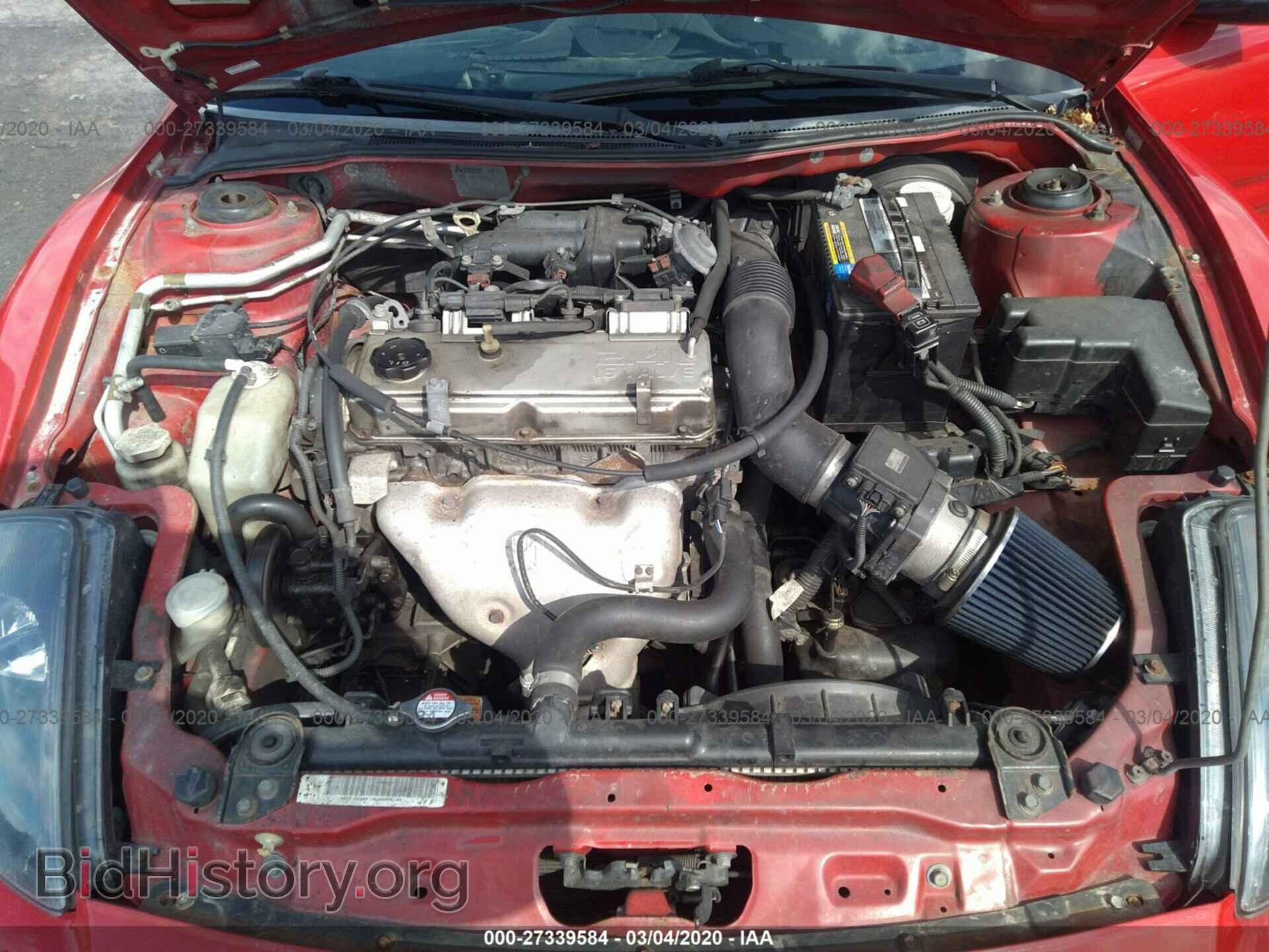 2001 MITSUBISHI ECLIPSE - VIN: 4A3AC44G91E201424 - Photo 10