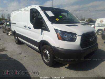2019 Ford TRANSIT T-150, white — VIN 1FTYE1YM0KKB63479, IAAI